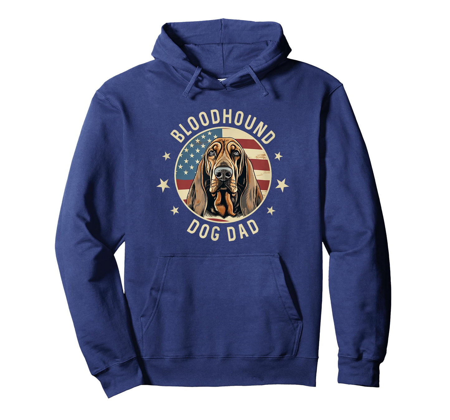 Bloodhound Gifts for Men, Bloodhound Dog Dad T-Shirt