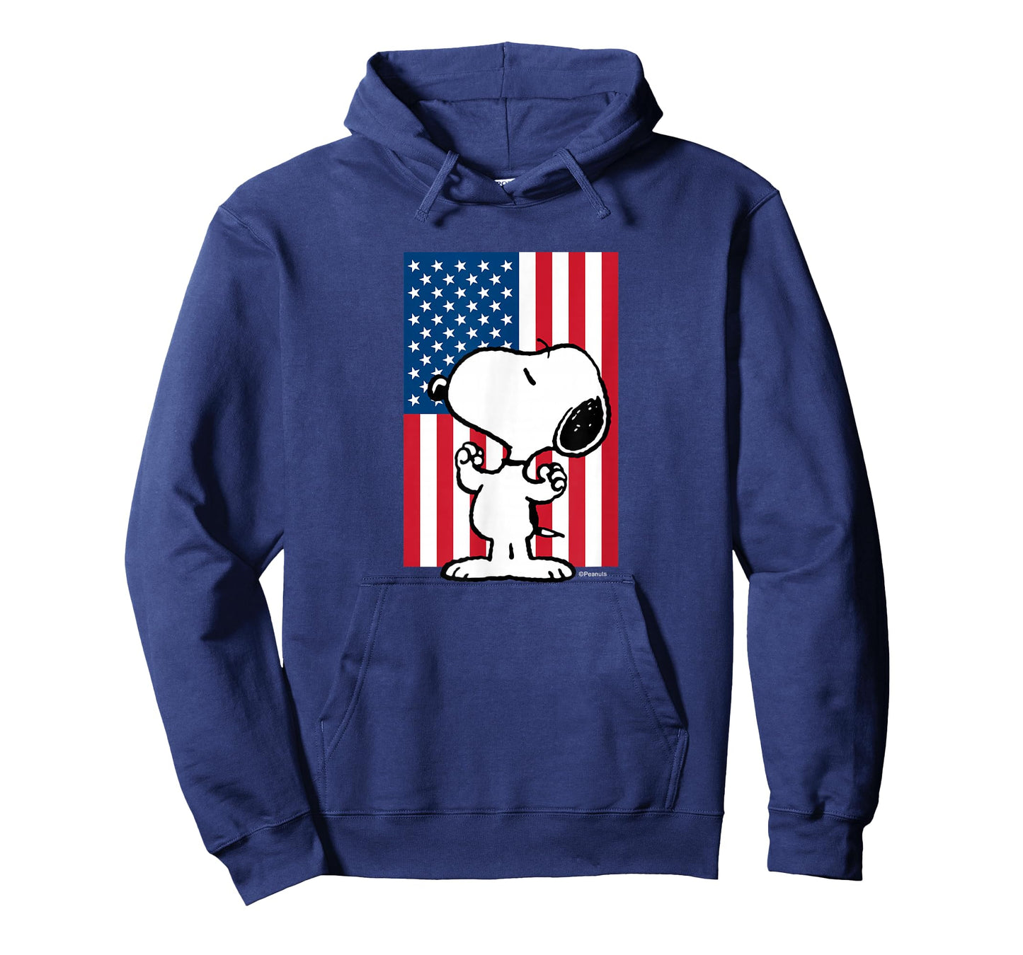 Peanuts - Snoopy USA Flag T-Shirt
