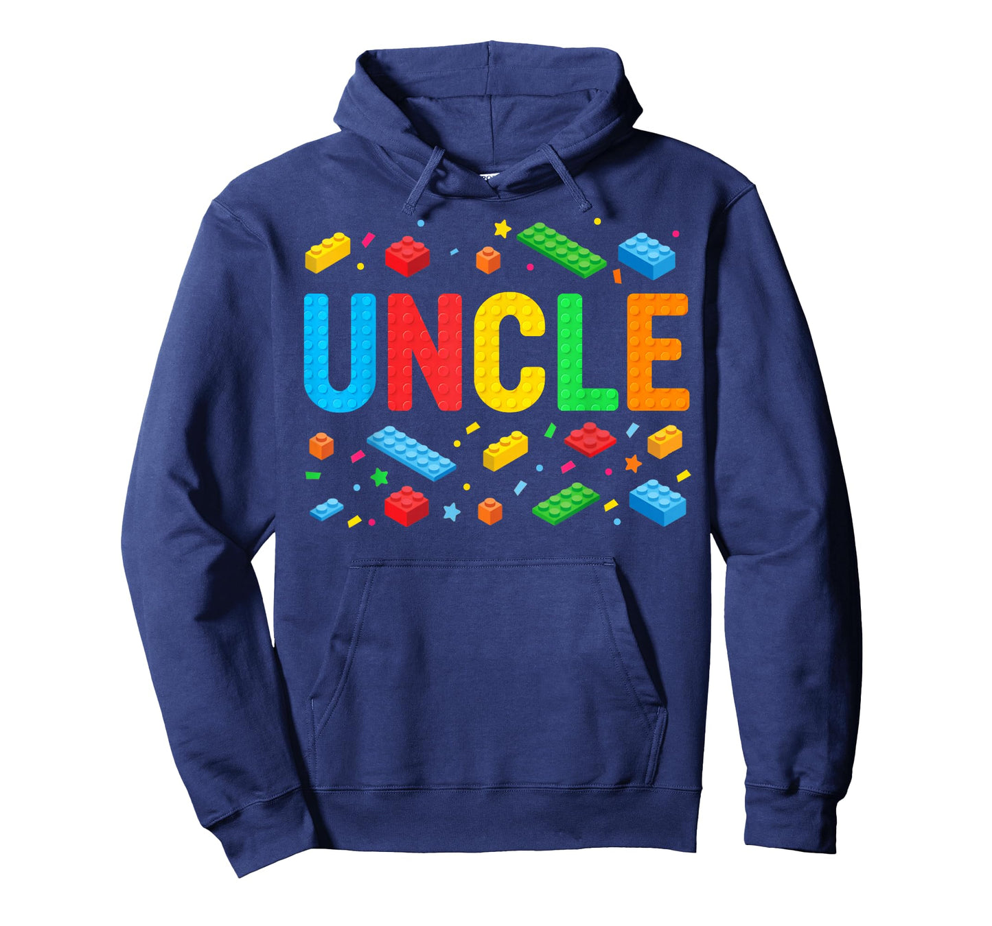 Uncle Master Builder Building Bricks Blocks Family Matching T-Shirt
