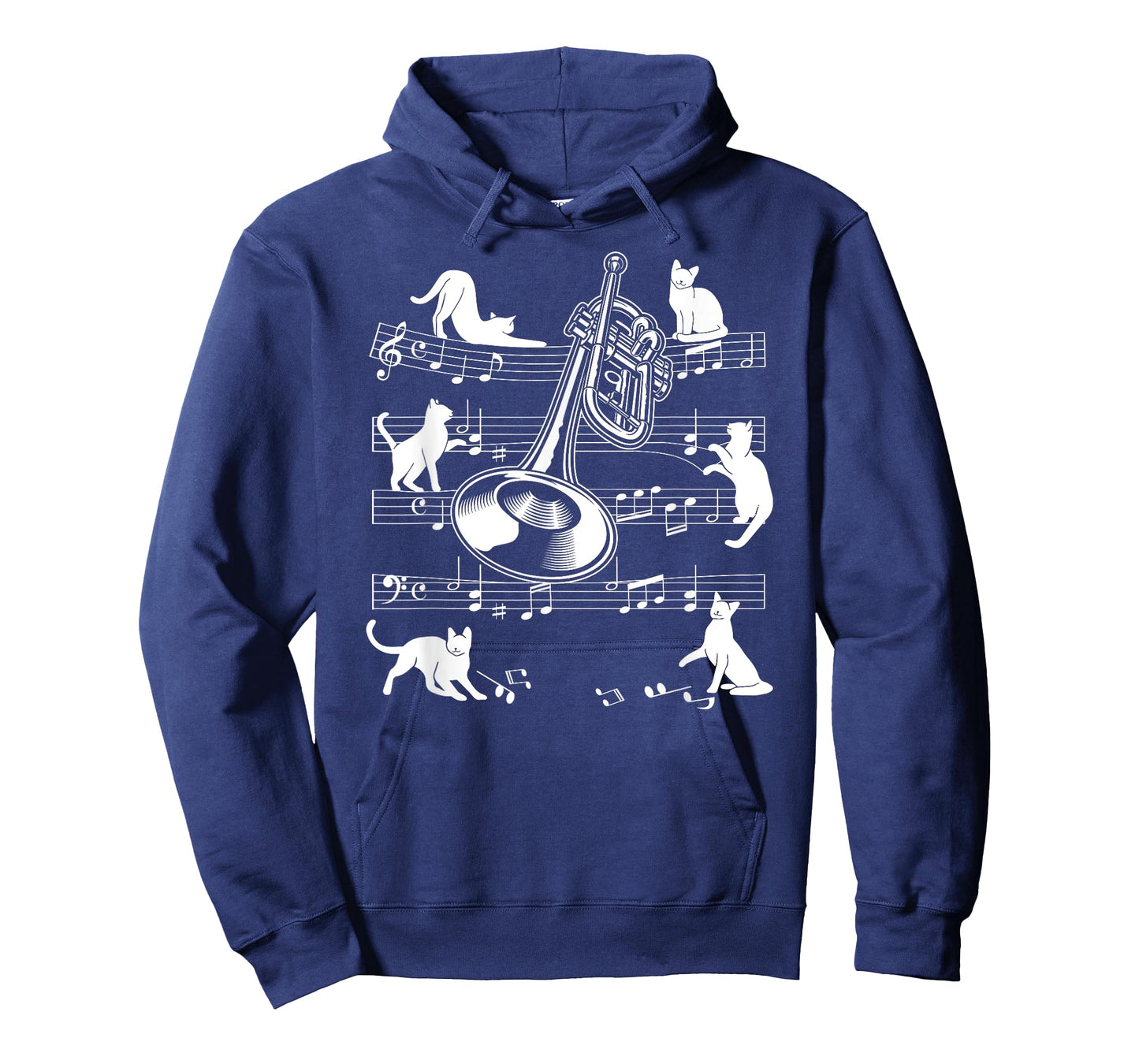 Trumpeter Cats for Cat loving Trumpet player T-Shirt