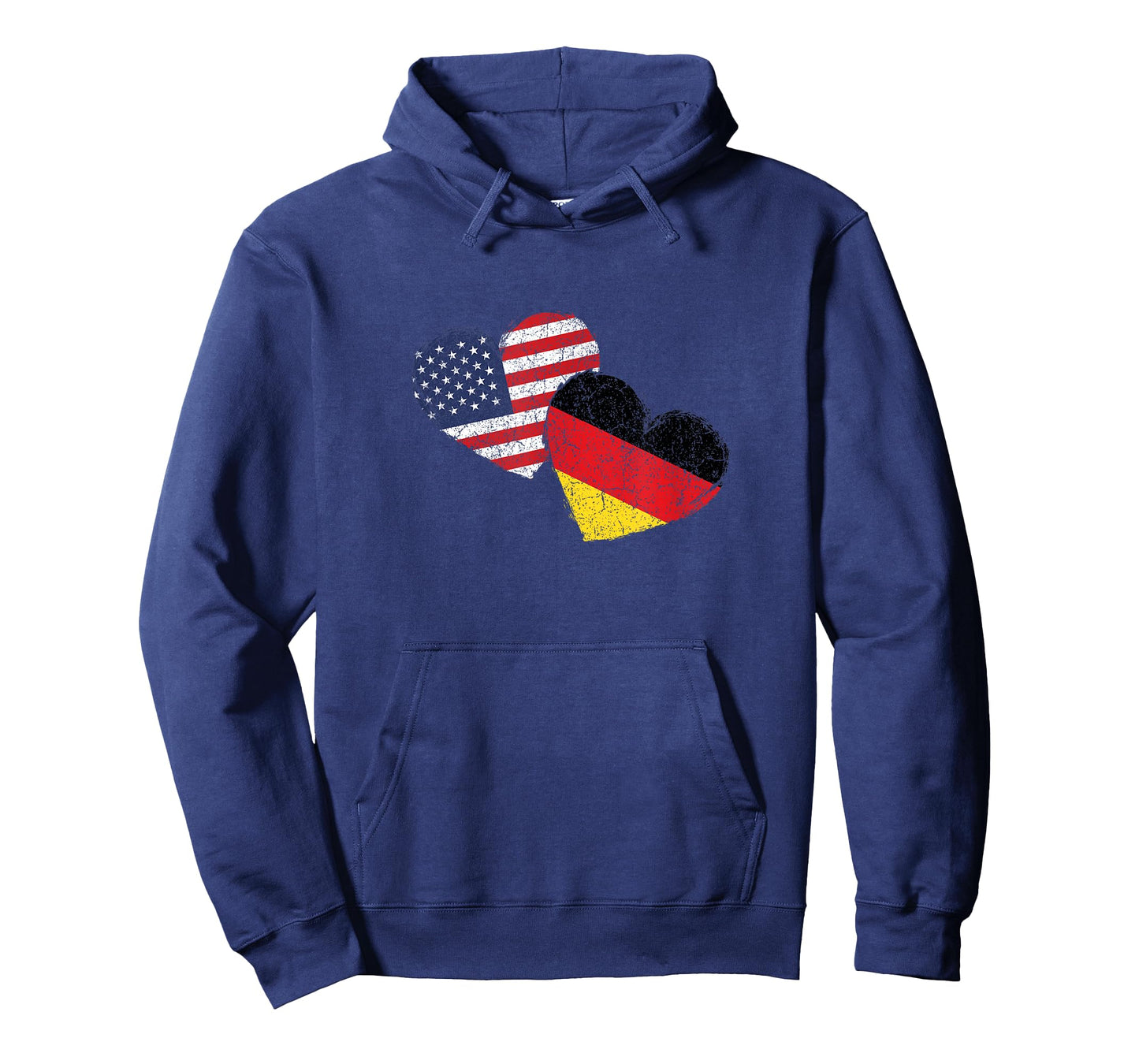 USA Germany Heart Country Flag German American T-Shirt
