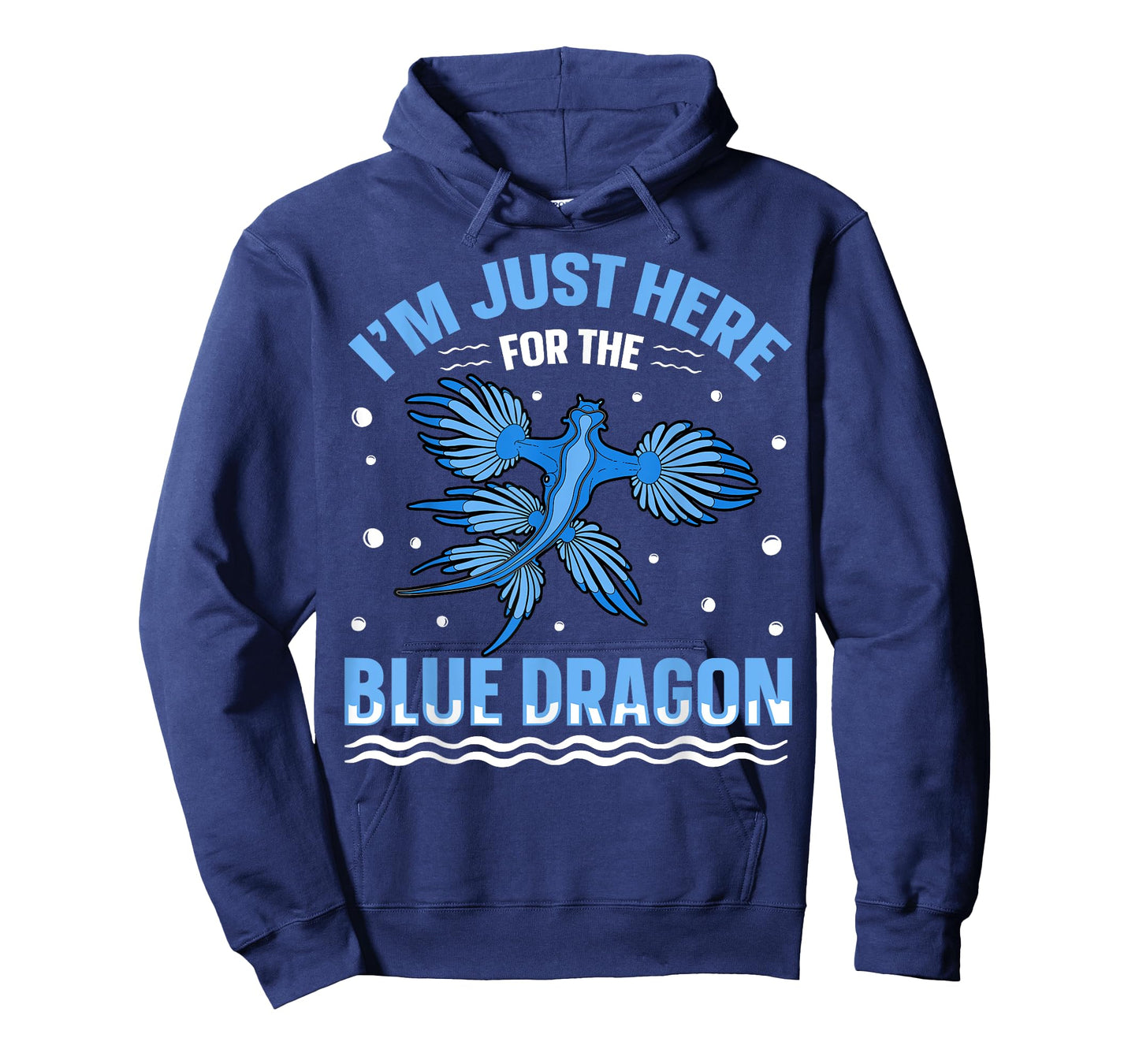 I'm just here for the blue dragon Design for a Sea Slug fan T-Shirt