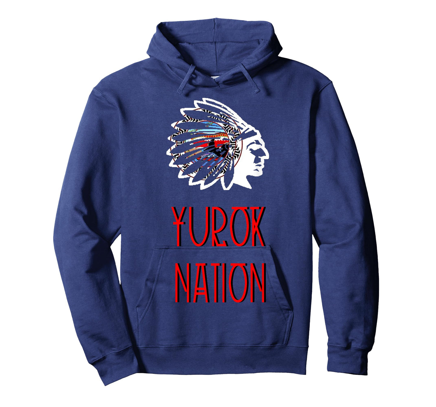 YUROK TRIBAL NATION FLAG | Amerindian Headdress T-Shirt