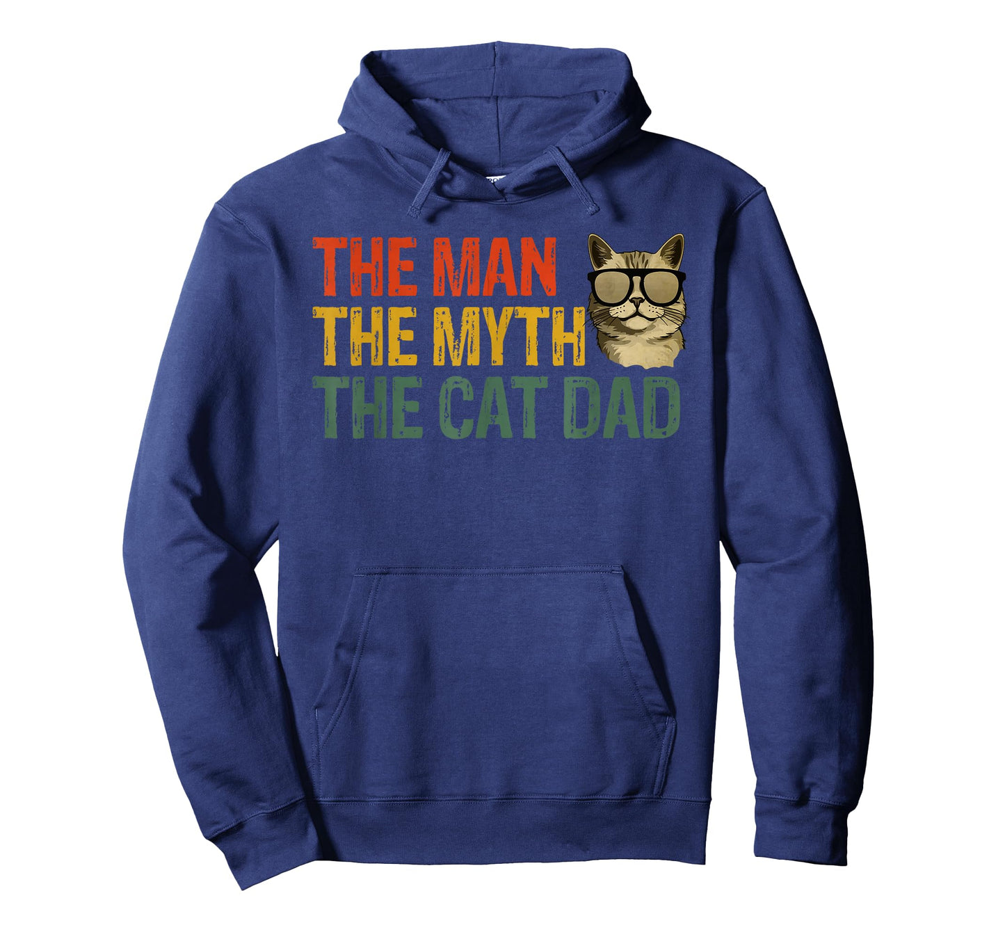 The Man, The Myth, The Cat Dad, Cat Daddy Vintage T-Shirt