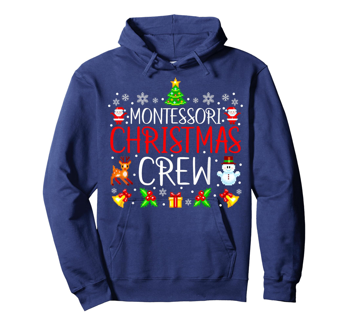 Montessori Christmas Crew Matching Xmas T-Shirt