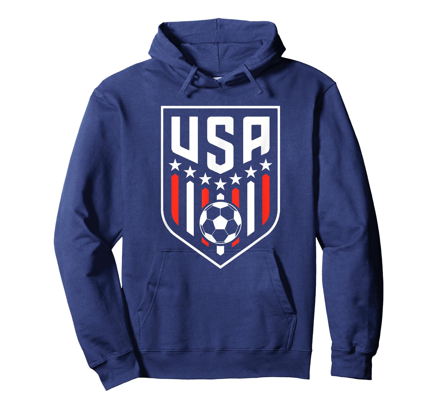 Womens Soccer Team American Flag Soccer Apparel Soccer T-Shirt