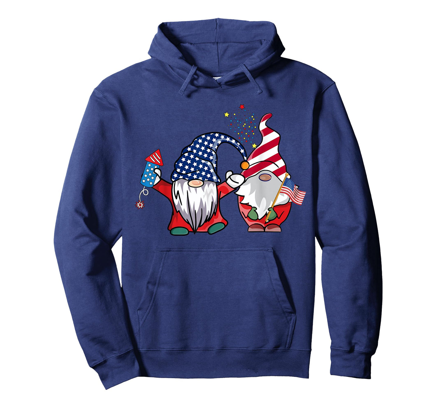 Gnome 4th of July American Flag Gnome T-Shirt