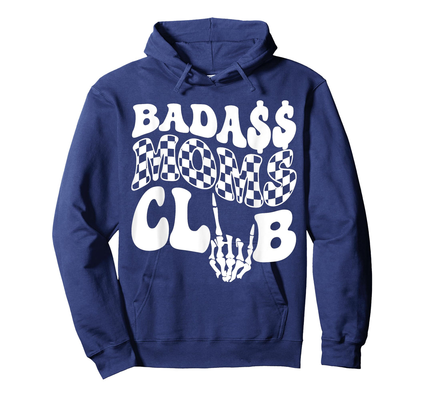 Badass Moms Club Trendy Mama Funny Mother Bad Ass Mom T-Shirt