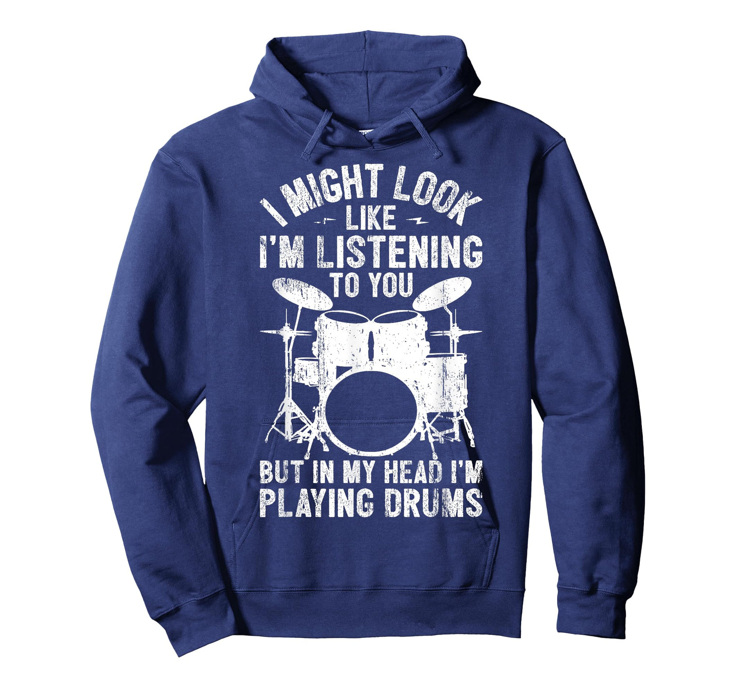 Drummer I Might Look Like I'm Listening Playing Drums Band T-Shirt