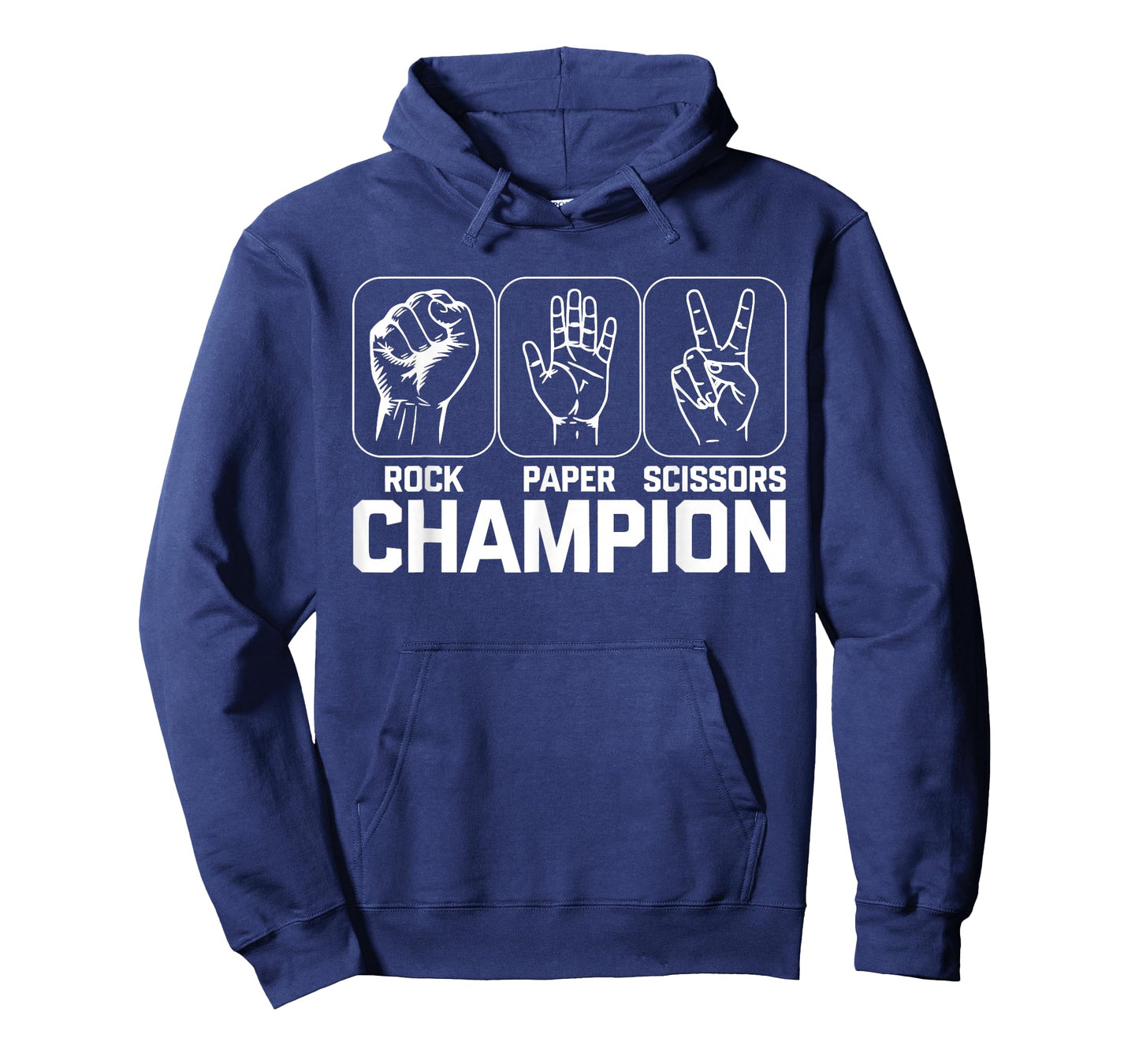 Rock Paper Scissors Champion Shirt Adult Men Women Costume T-Shirt