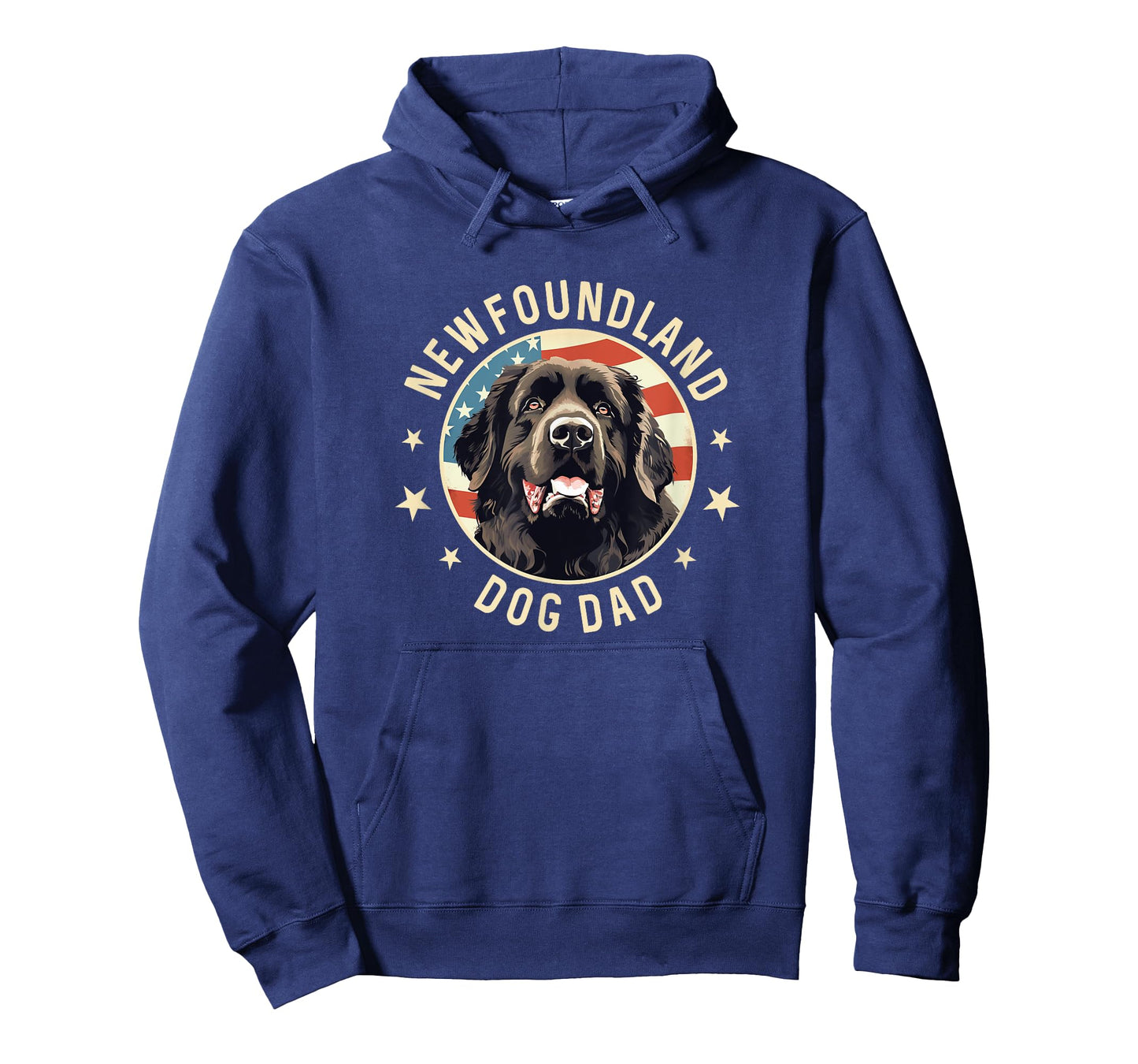 Newfoundland Dog Gifts for Men, Newfie Newfoundland Dog Dad T-Shirt