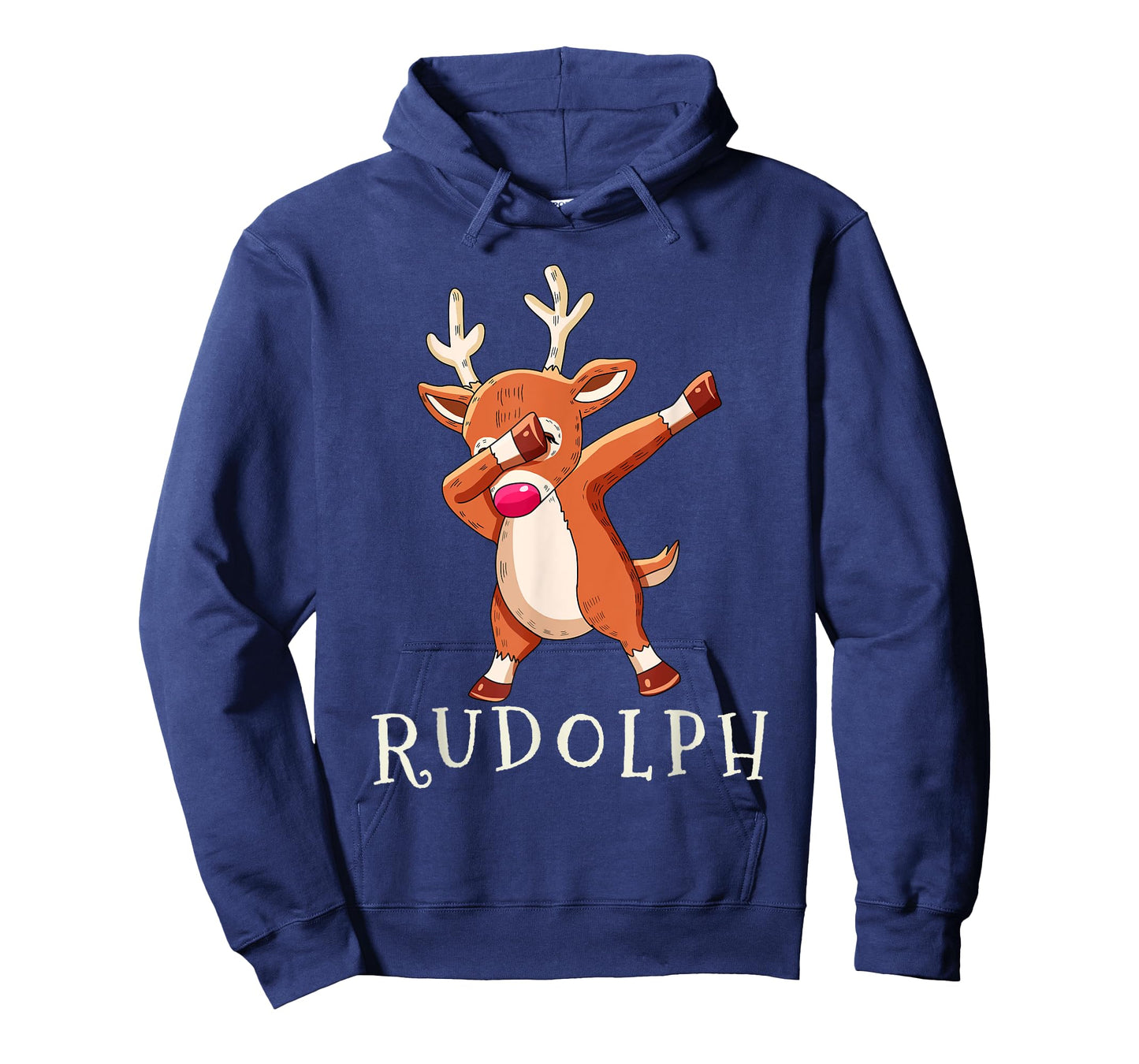 RUDOLPH Santas Reindeers Family Matching Outfit Christmas T-Shirt