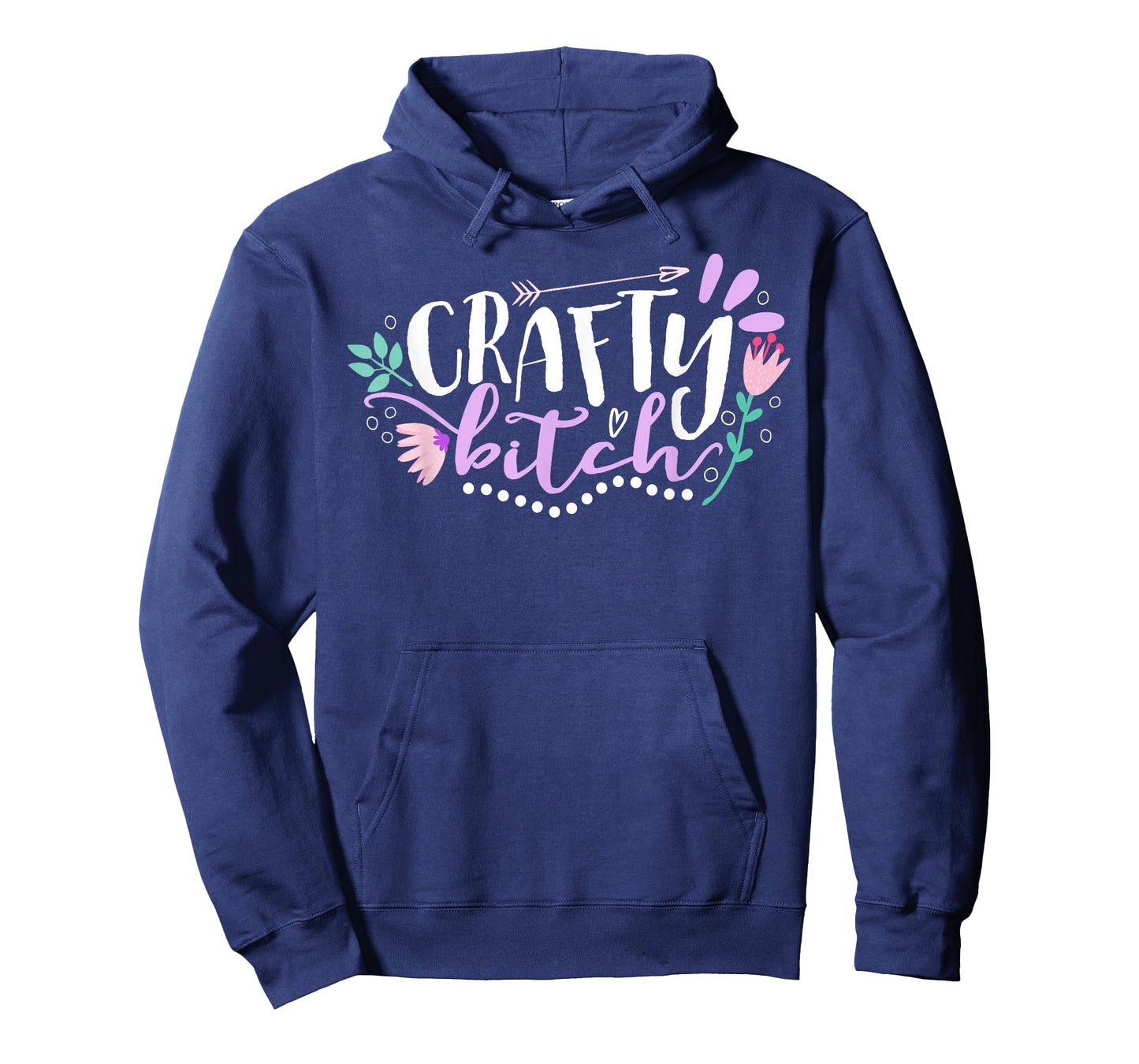 Crafty Bitch Illustration for Women Crafters T-Shirt