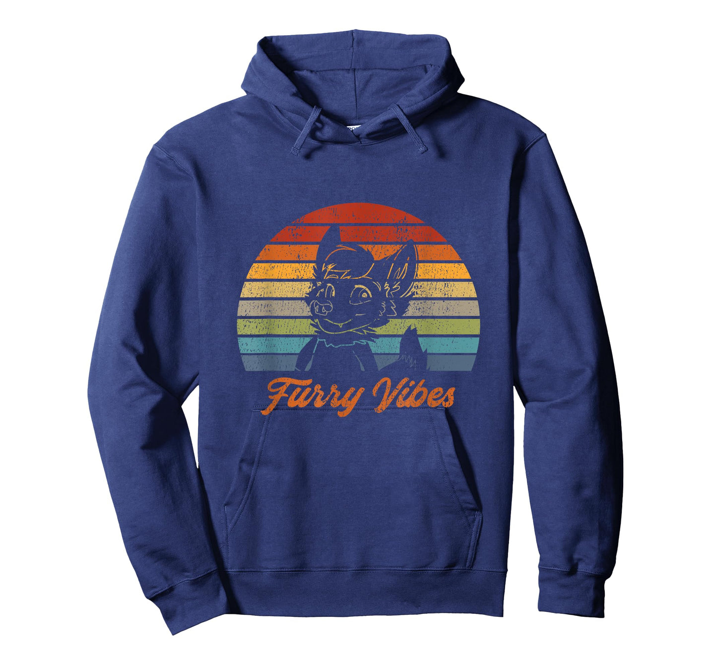 Retro Furry Fandom Furry Vibes - Cute OwO Fursuit T-Shirt