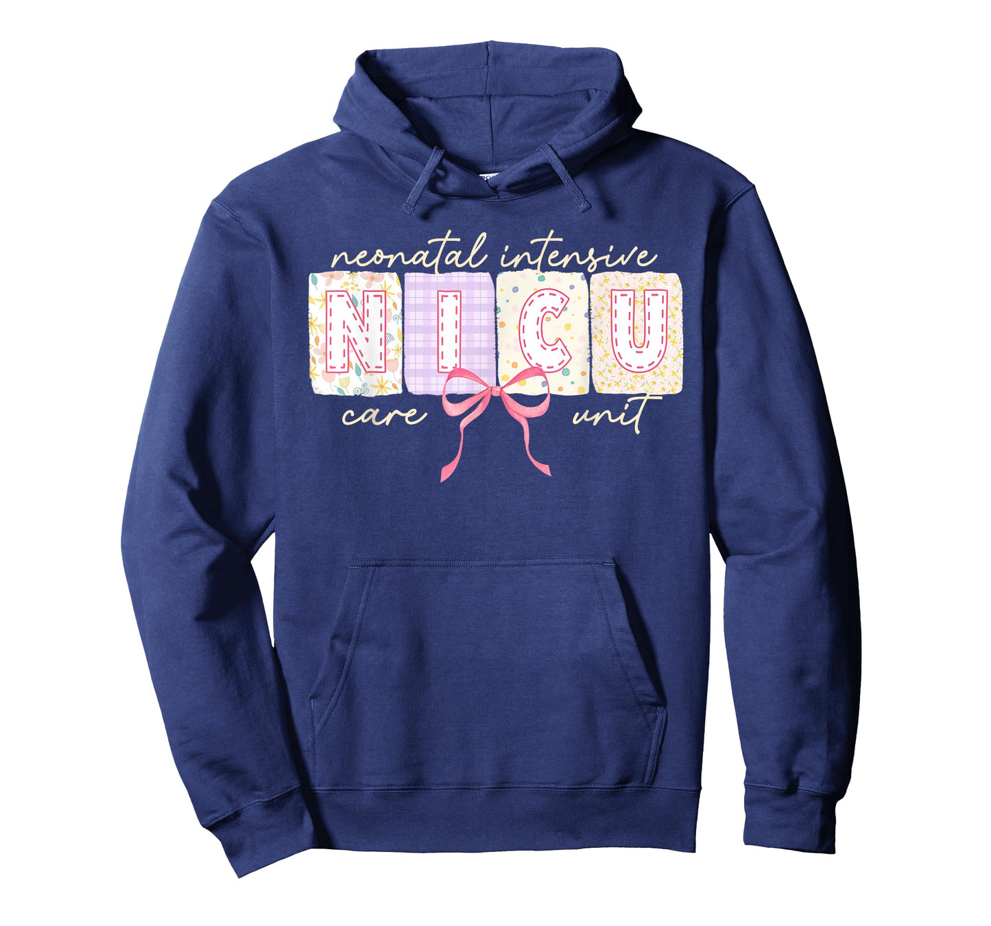 Cute Coquette Bow Spring NICU Nurse T-Shirt