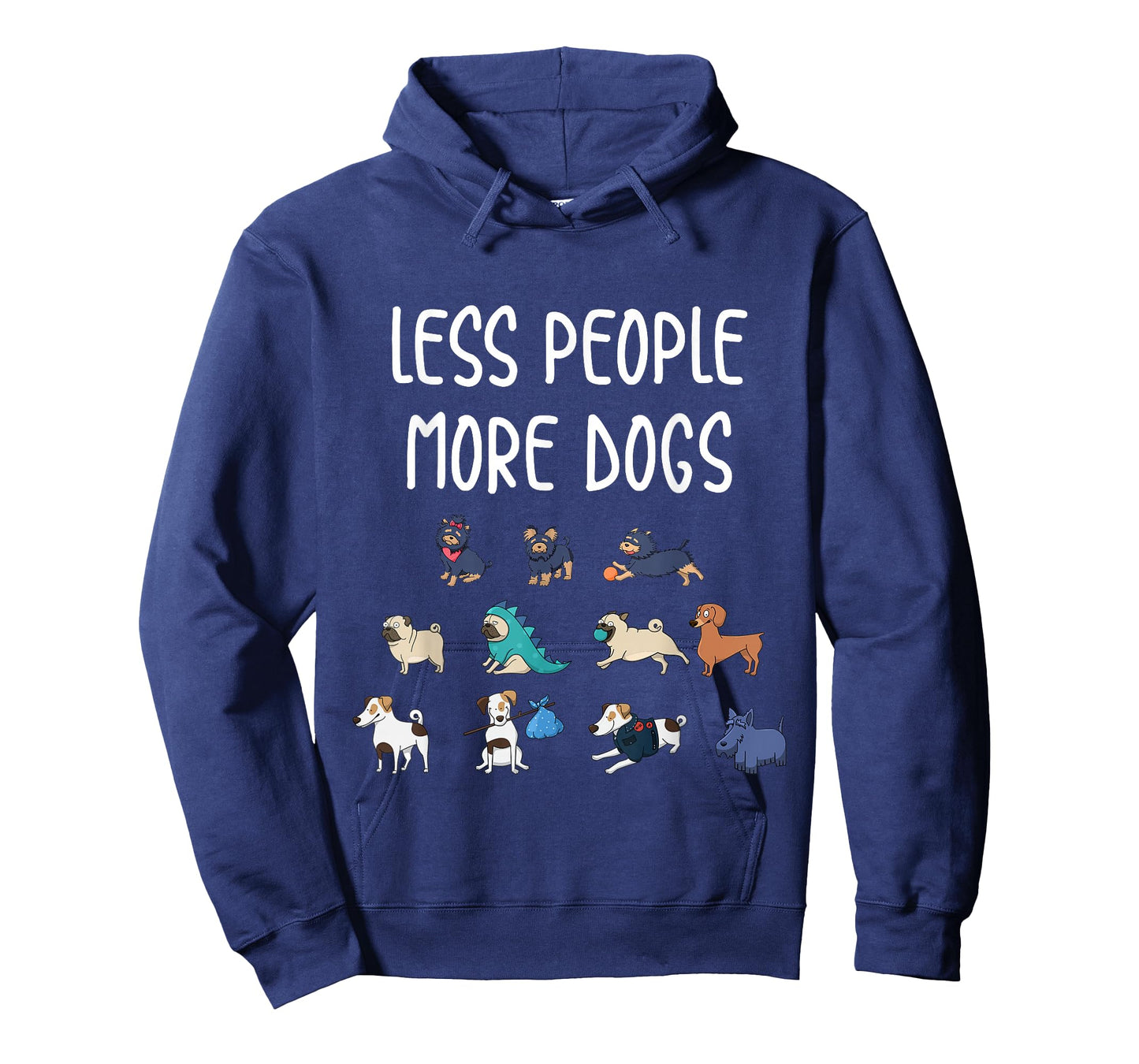 Funny Pet Less People More Dogs T-Shirt T-Shirt