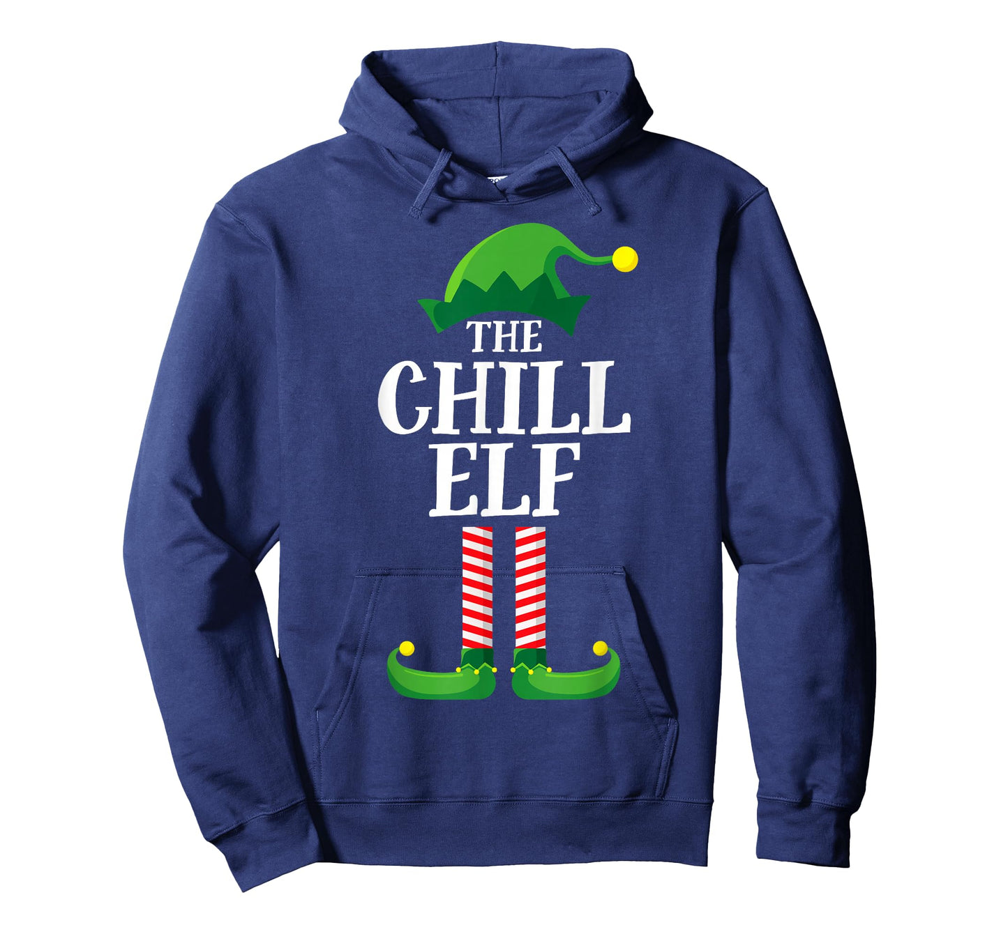 Chill Elf Matching Family Group Christmas Party Pyjamas T-Shirt