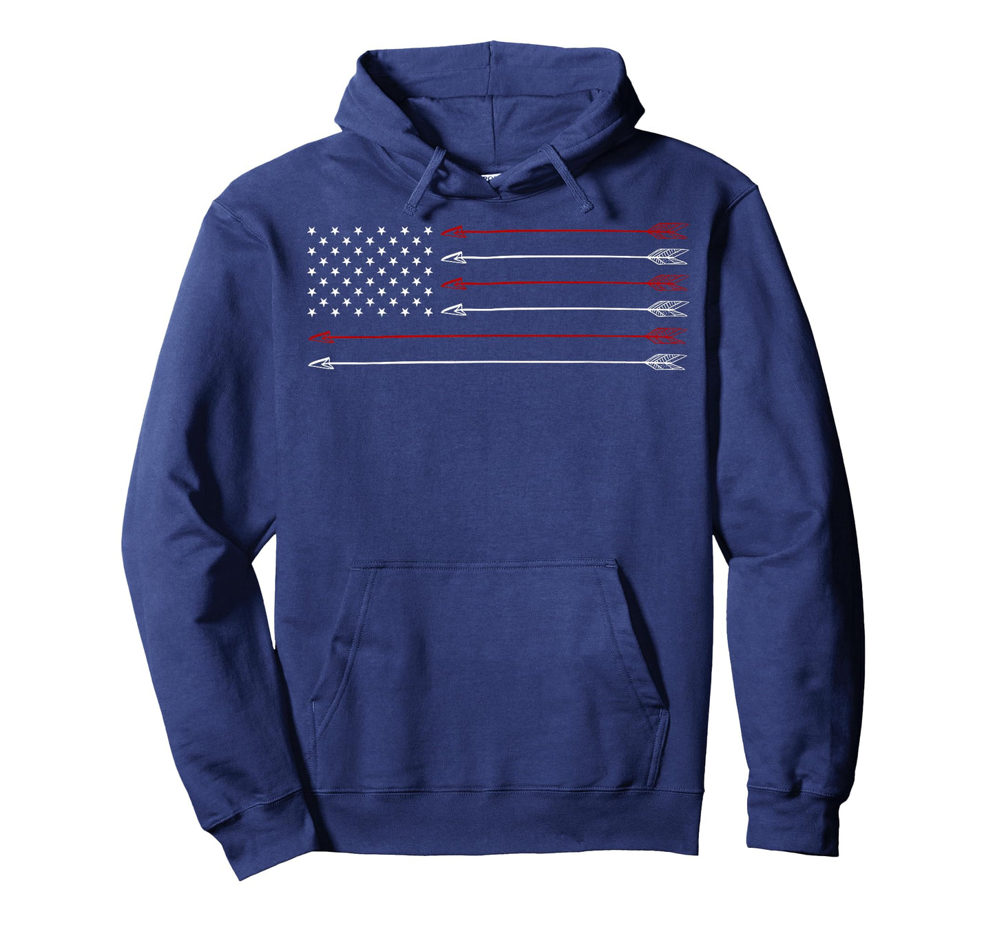 Bow Hunting Shirt Archery Archer USA Flag Men's Hunter Gift T-Shirt