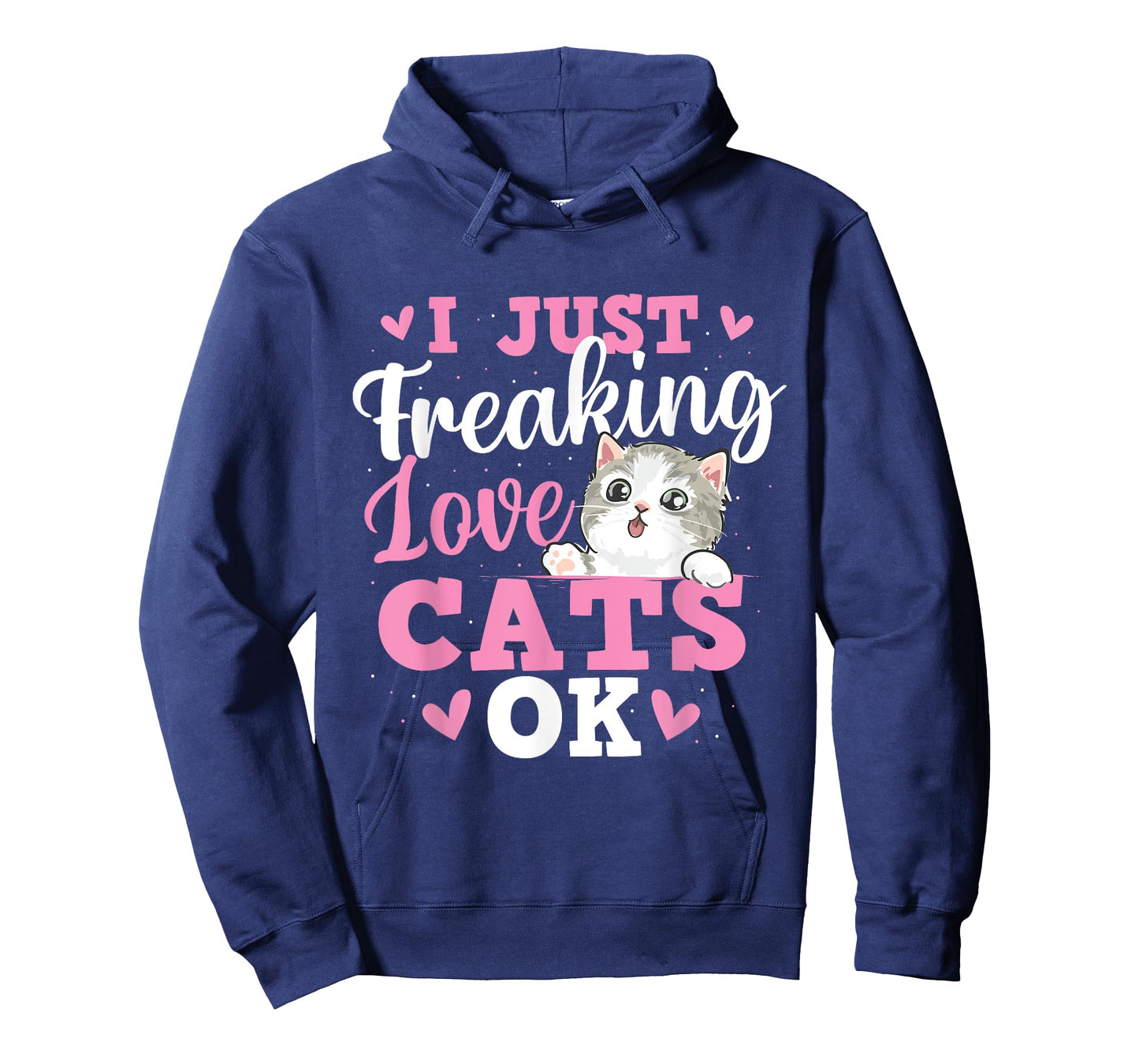 I Just Freaking Love Cats - Pets Veterinarian Animal Lover T-Shirt