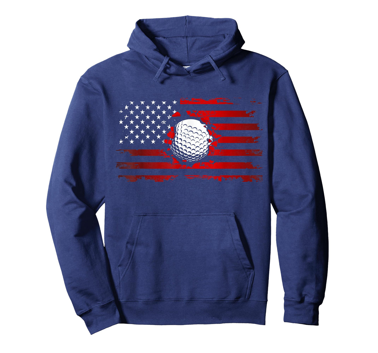 American Flag Golf T-Shirt