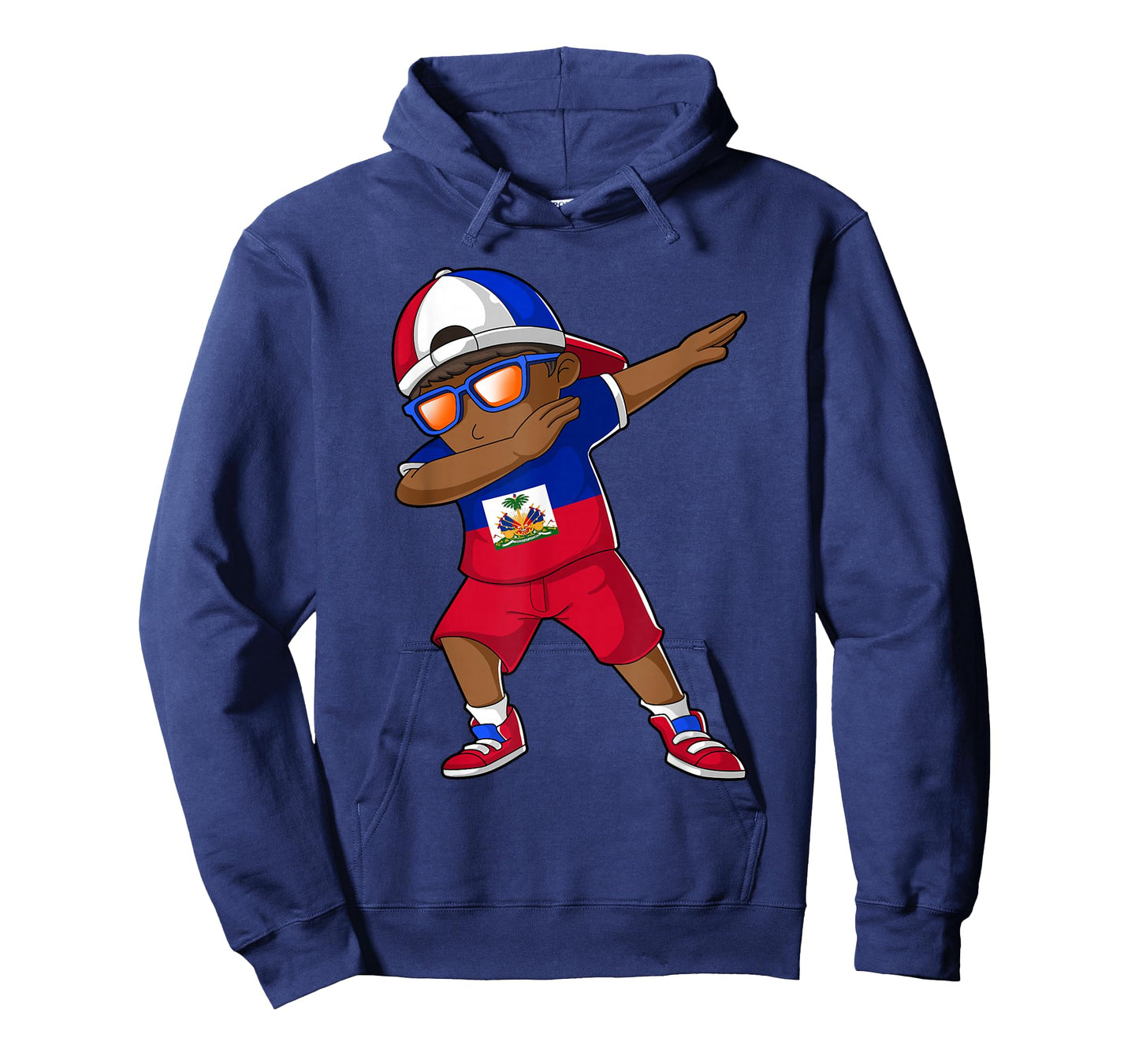 Haitian Boy Haiti Kid Patriotism Roots Heritage T-Shirt Small