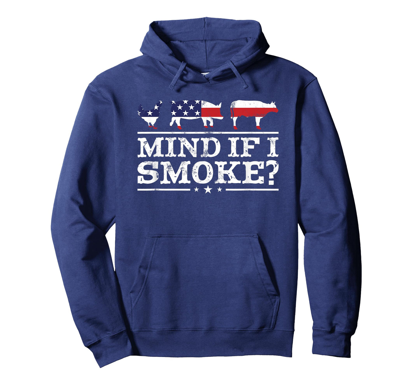Funny BBQ Shirt Mind If I Smoke Meat Pitmaster Grill Gift T-Shirt