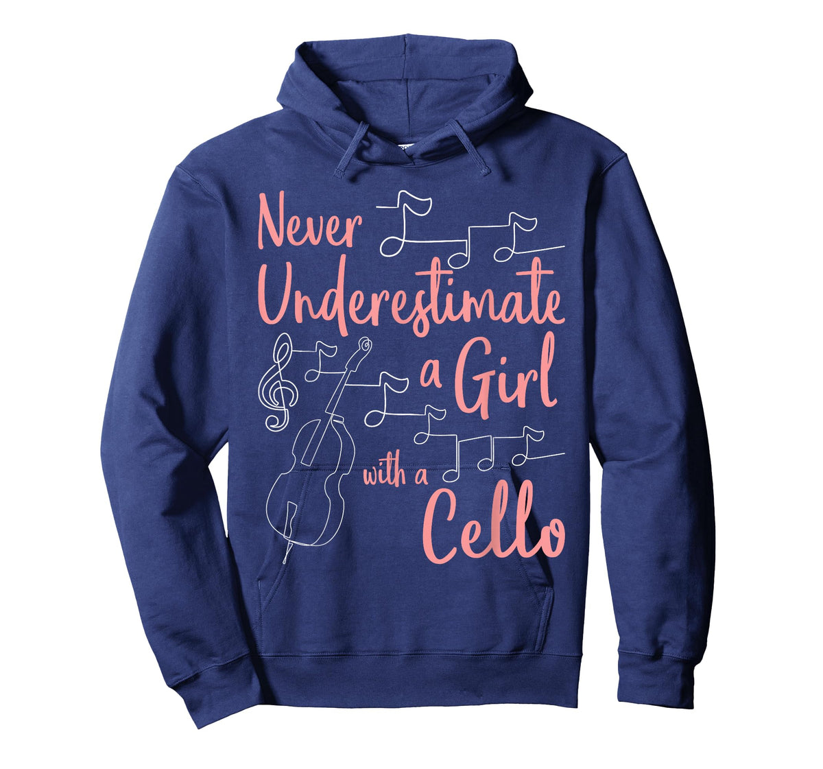 Never Underestimate A Girl With A Cello Player Cellist T-Shirt
