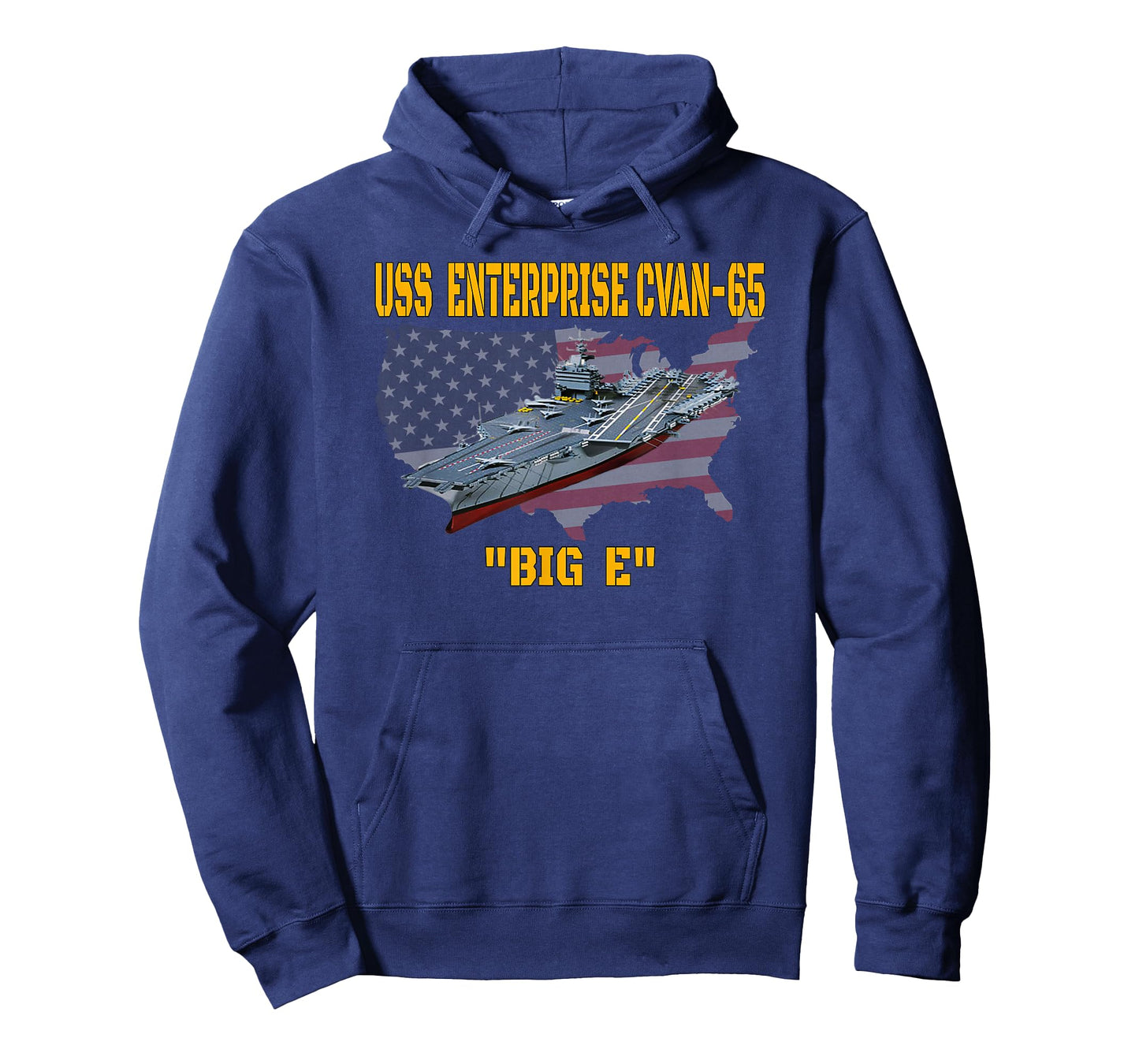 Aircraft Carrier USS Enterprise CVAN-65 Veterans Day Fathers T-Shirt