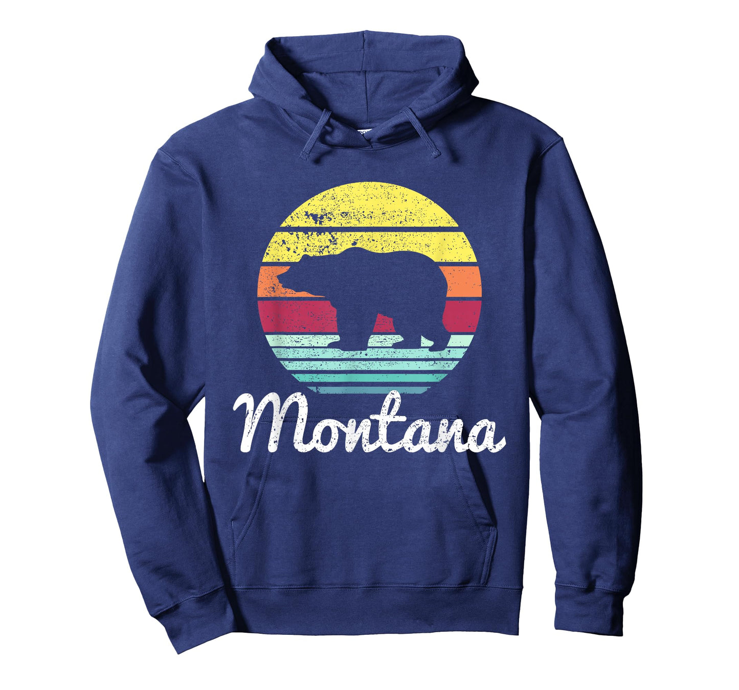 Vintage Retro MT Montana Wildlife Bear Adventure T-shirt T-Shirt