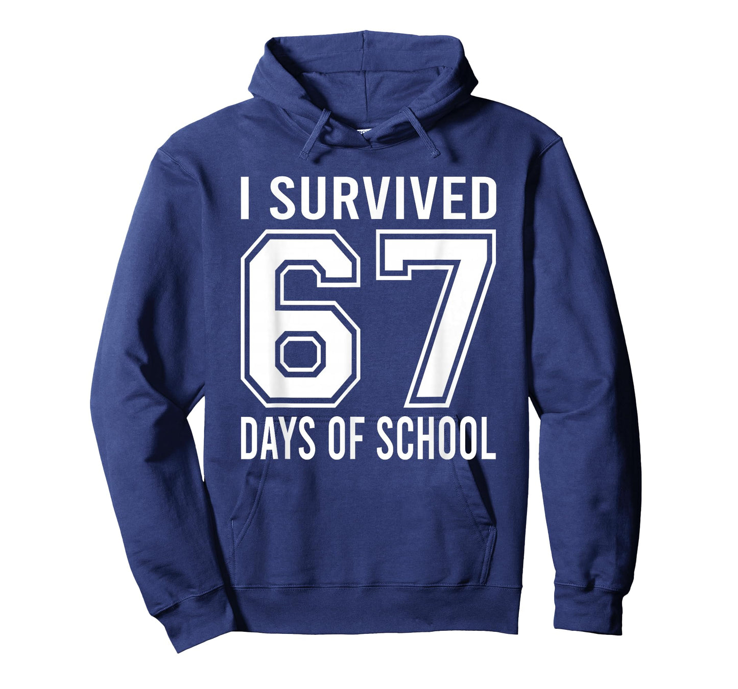 I Survived 67 Days of School Funny Six Seven 6 7 Meme Z Gen T-Shirt