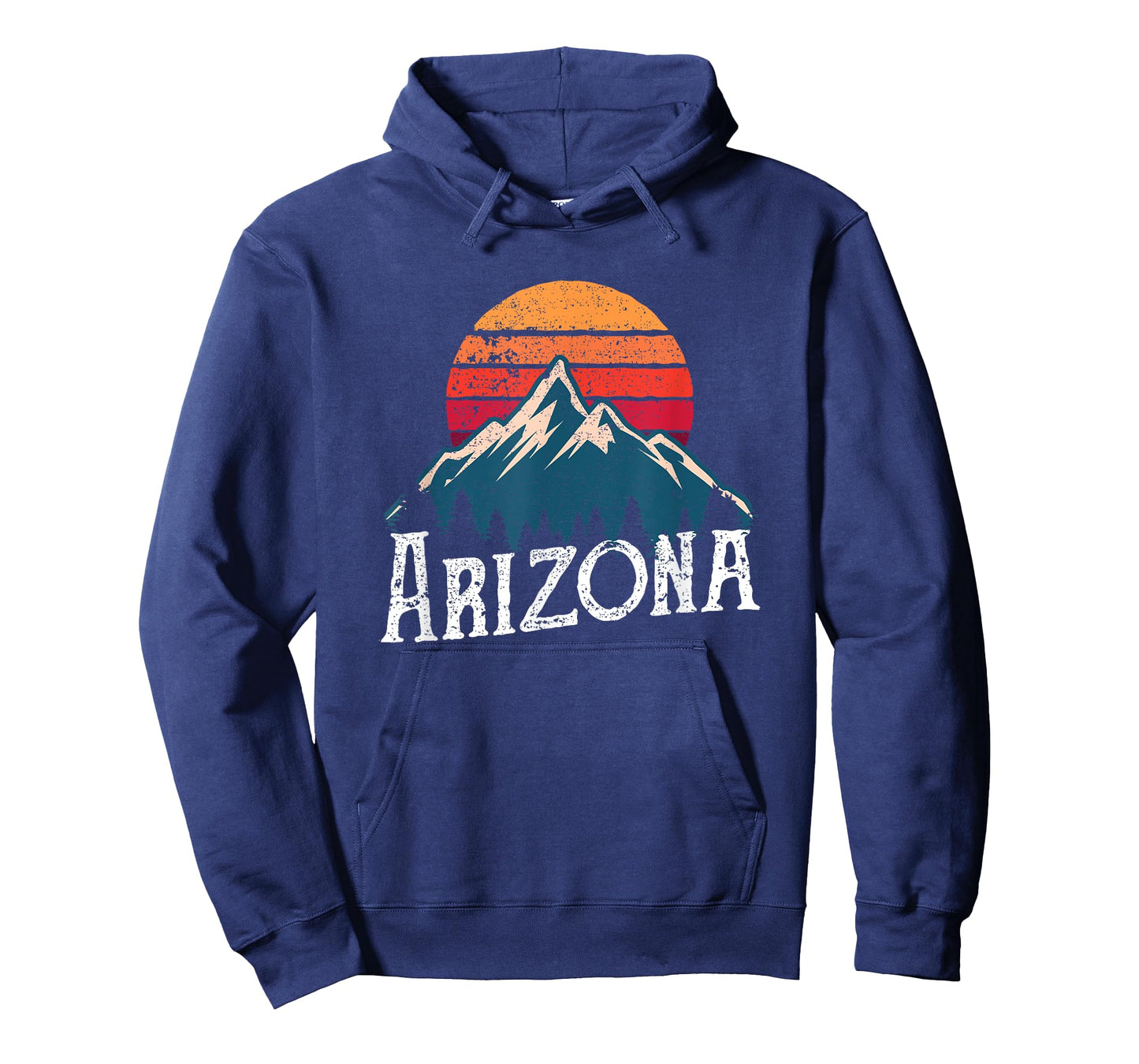 Vintage Retro AZ, Arizona Mountains Outdoor Wildness T-Shirt T-Shirt
