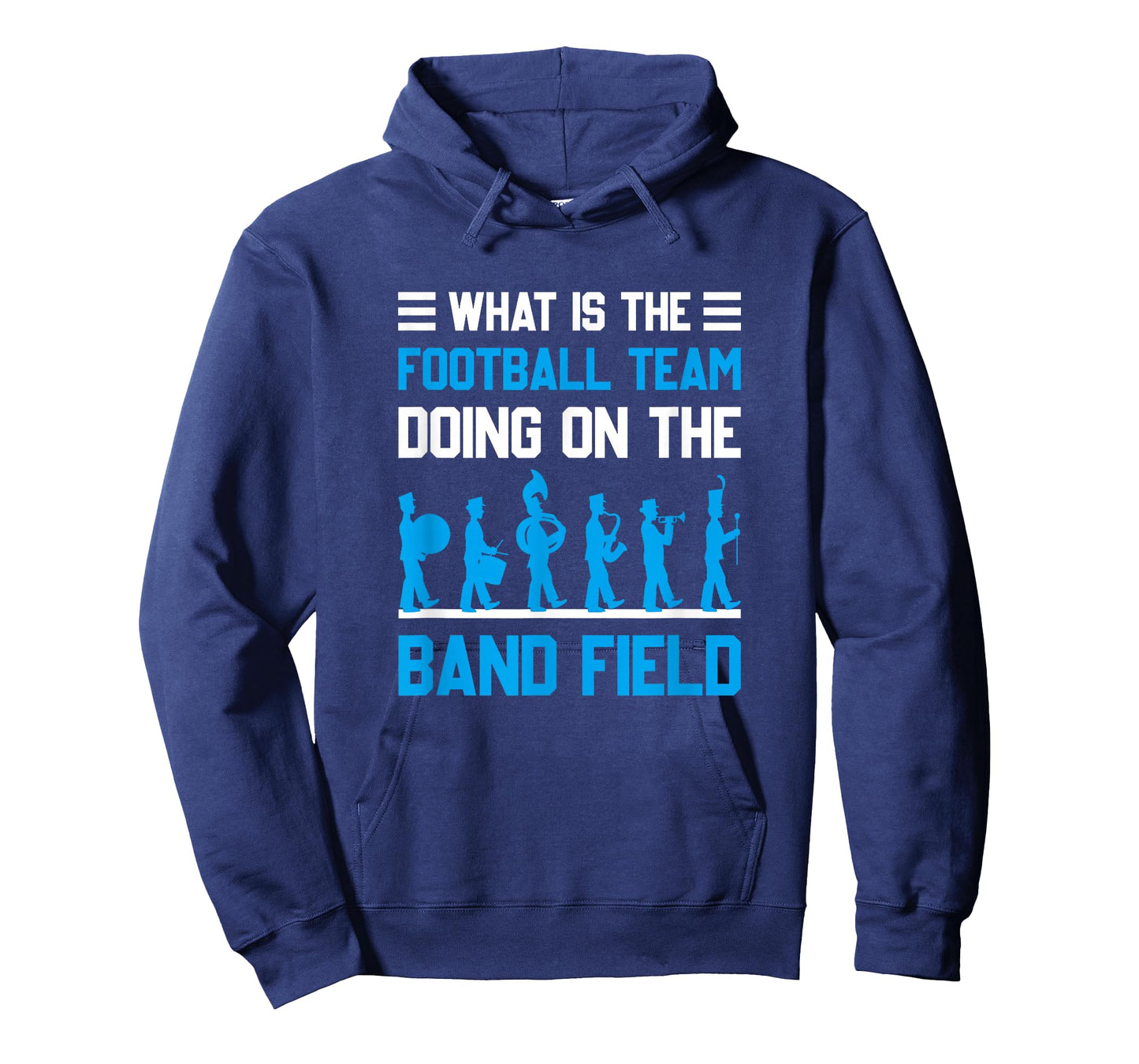 What Is The Football Team Doing On The Marching Band Field T-Shirt