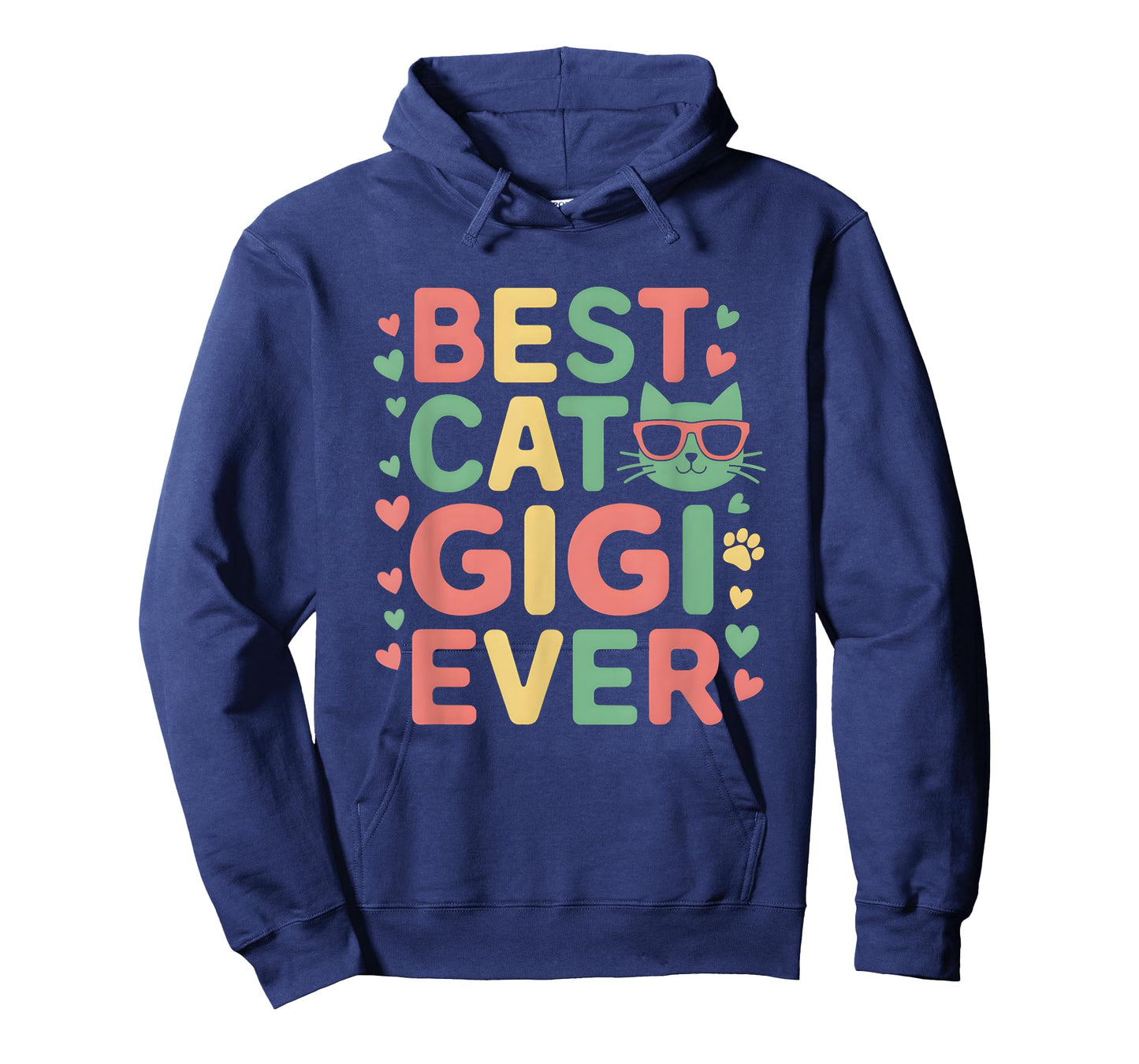 Best Cat Gigi Ever Cat Gigi Grandma Cat Lovers T-Shirt for Men Women Kids