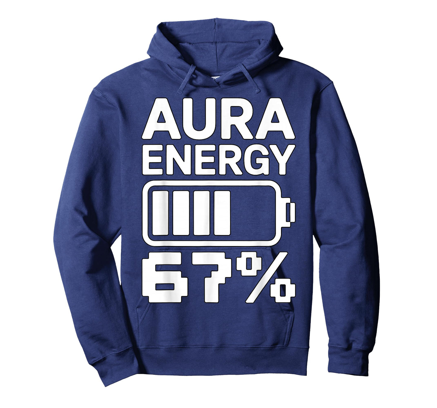 Funny Aura Energy 67 Percent Gen Alpha Six Seven Meme T-Shirt