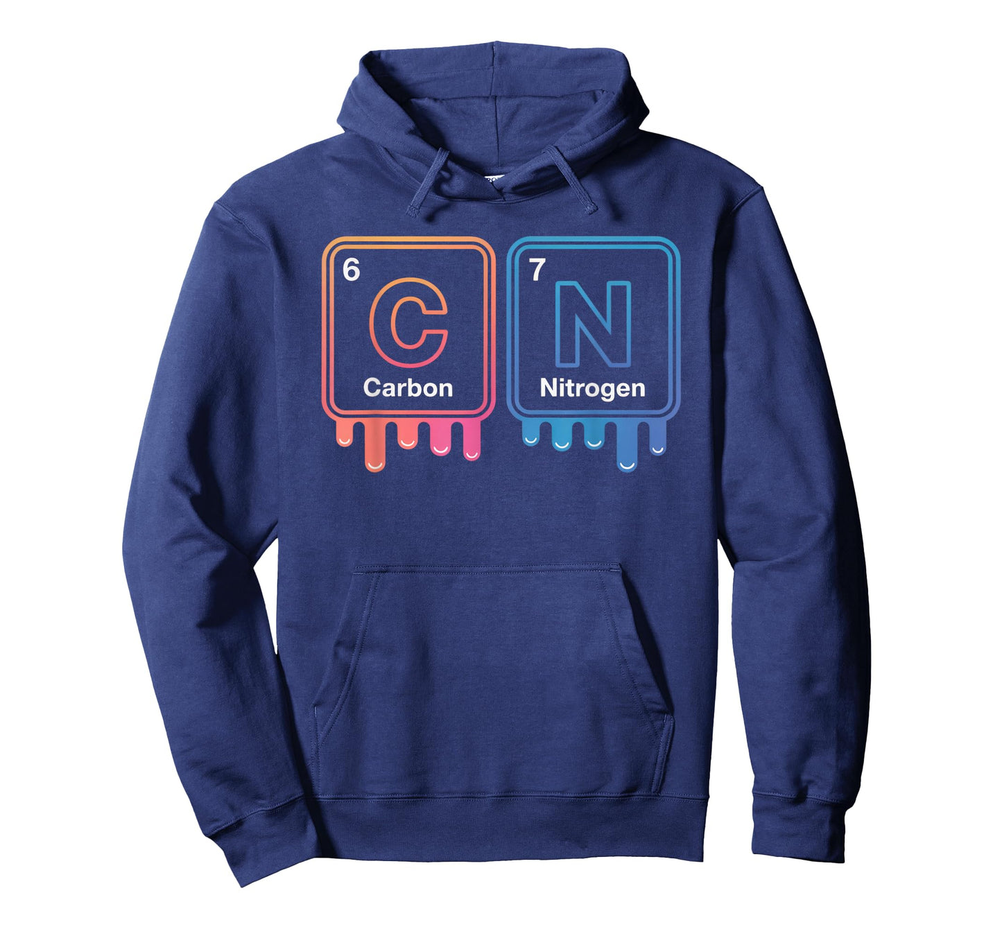 Carbon Nitrogen Chemistry Geek Fun Science Lovers School T-Shirt