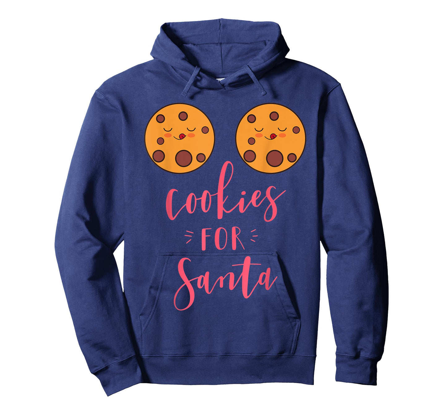 Cookies for Santa - Funny Cookie Boobs Adult Christmas Gift T-Shirt
