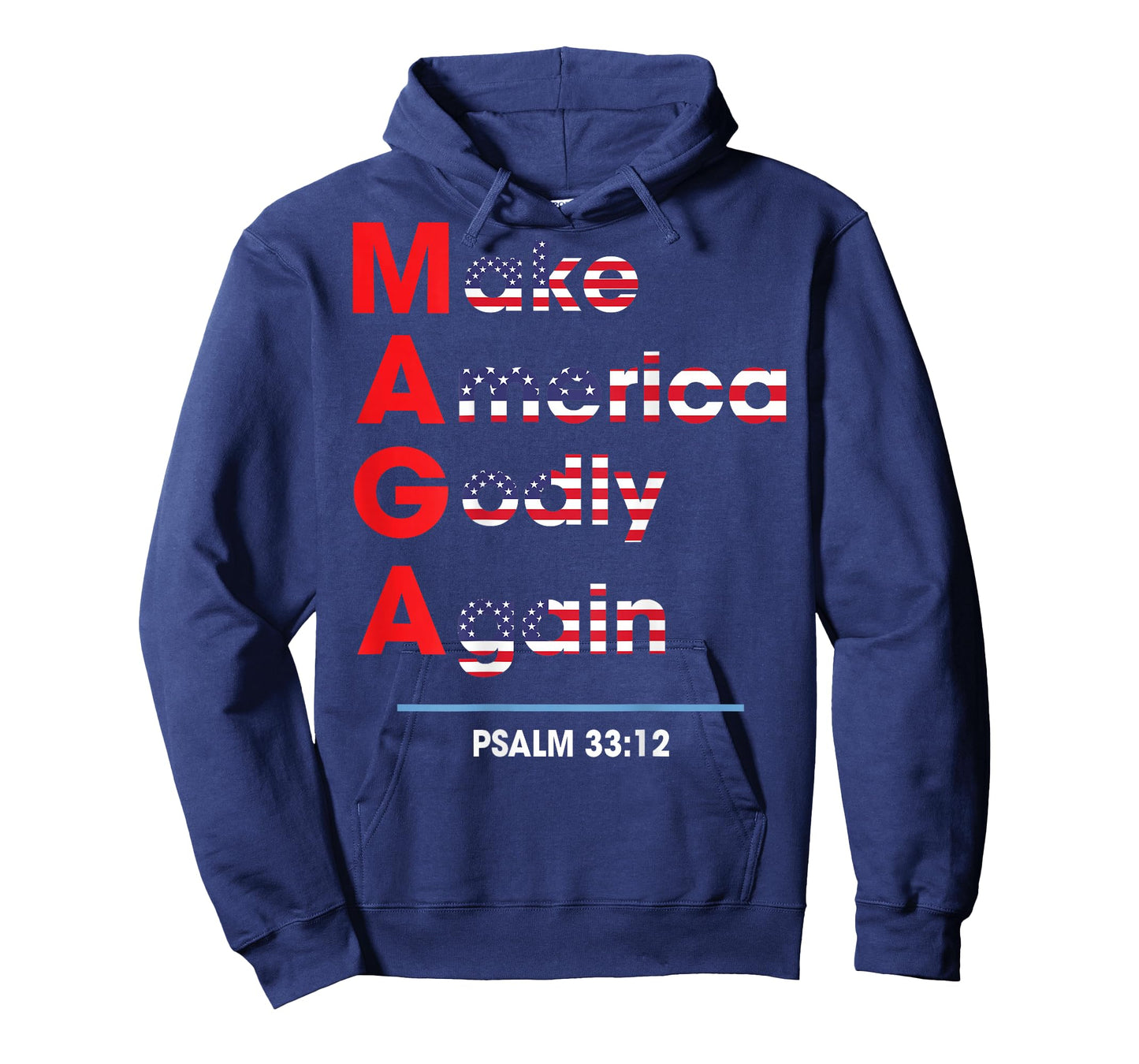 Make America Godly Again (on Back) T-Shirt