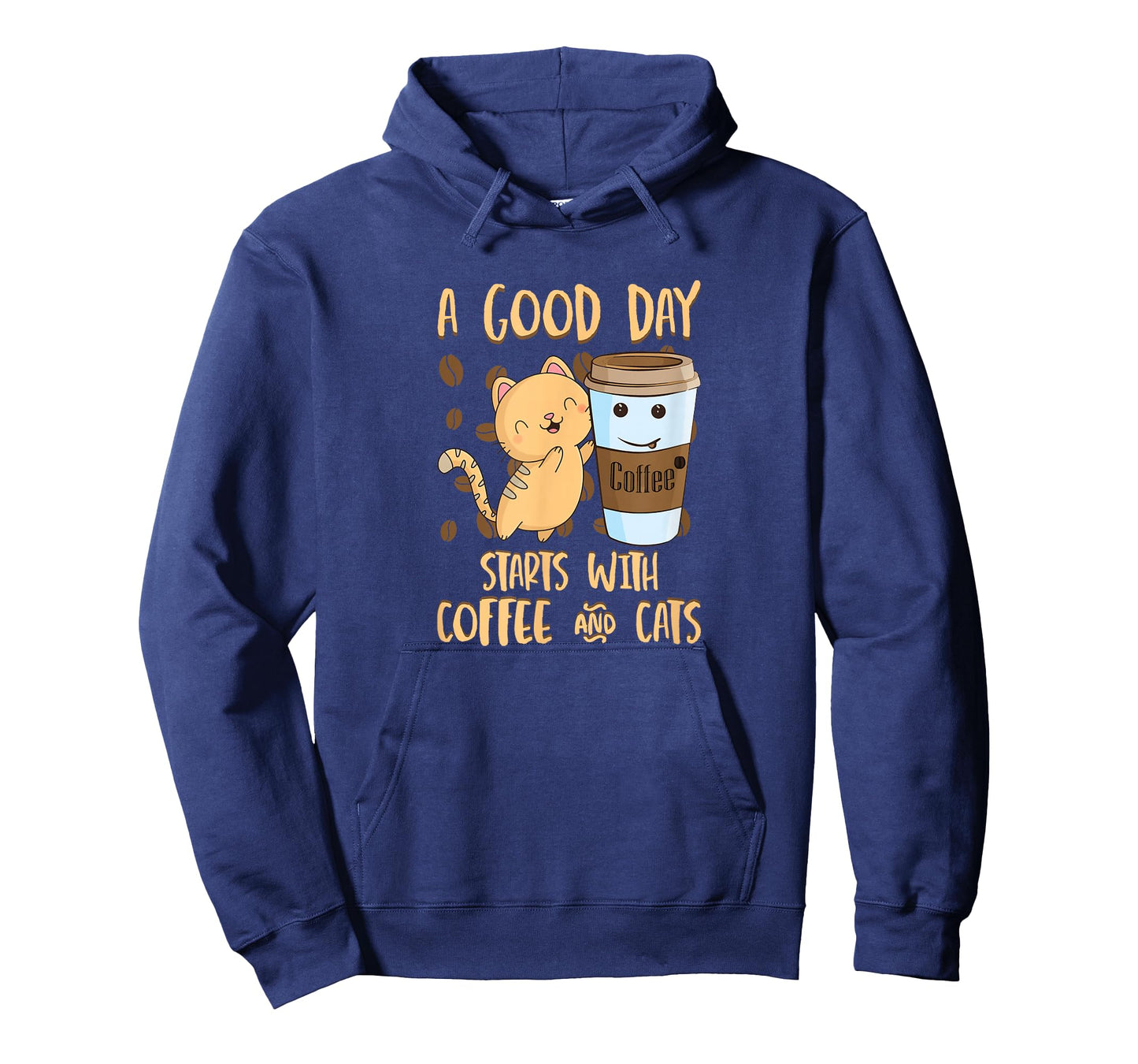 Cats Coffee Tee A Good Day Starts With Coffee Cats T-Shirt