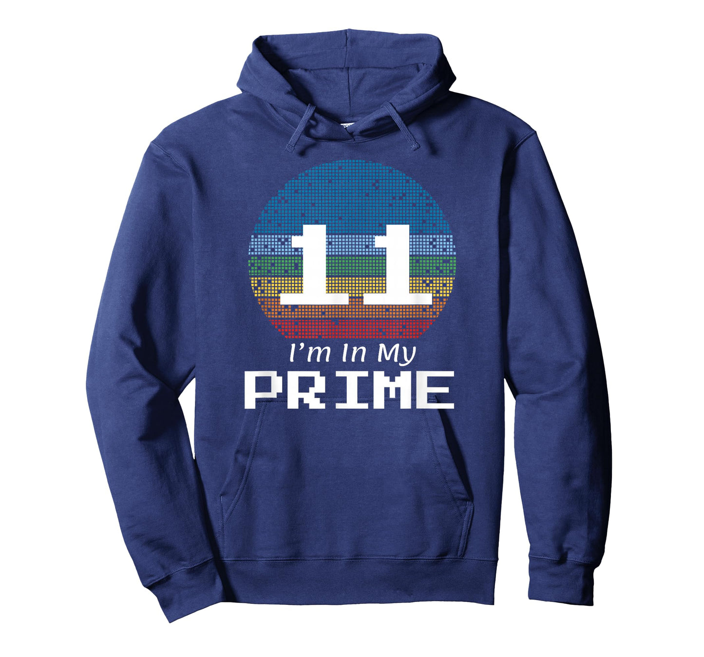 11 Year Old Birthday Prime Number Math T-Shirt