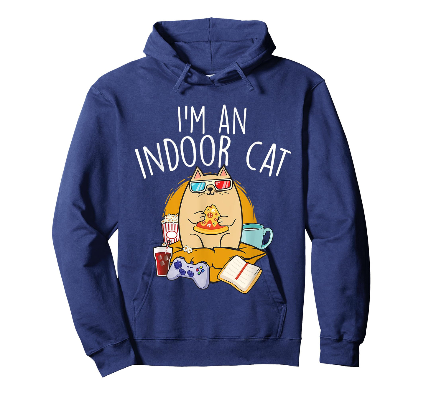 I'm An Indoor Cat - Cat Lover Kitten Kitty Owner T-Shirt for Men Women Girls Kids