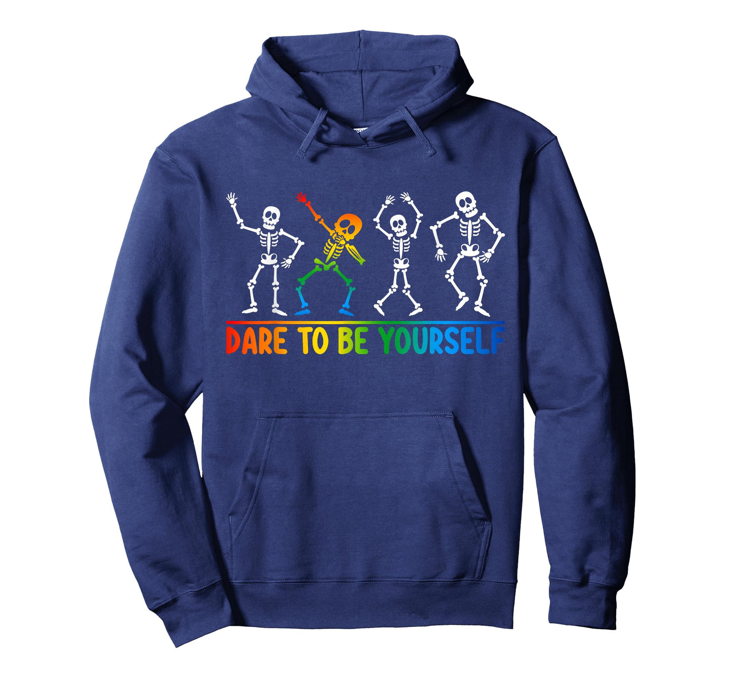 Dare to Be Yourself Cute Dabbing LGBTQ Pride T-Shirt