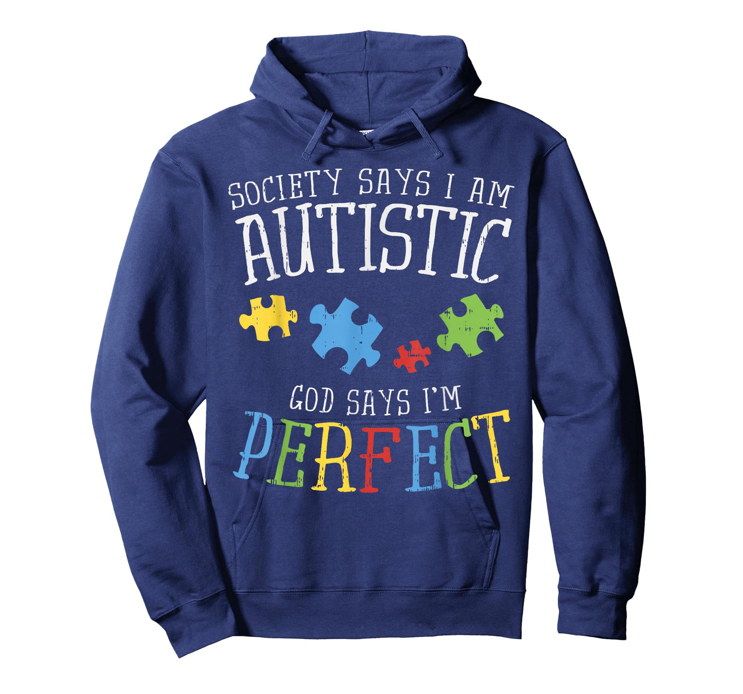 Autism Awareness Shirt Puzzle Ribbon Autistic Society Says T-Shirt