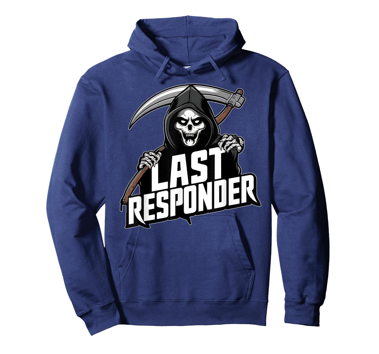 Grim Reaper Funny Dark Meme Mortician Last Responder Vintage T-Shirt