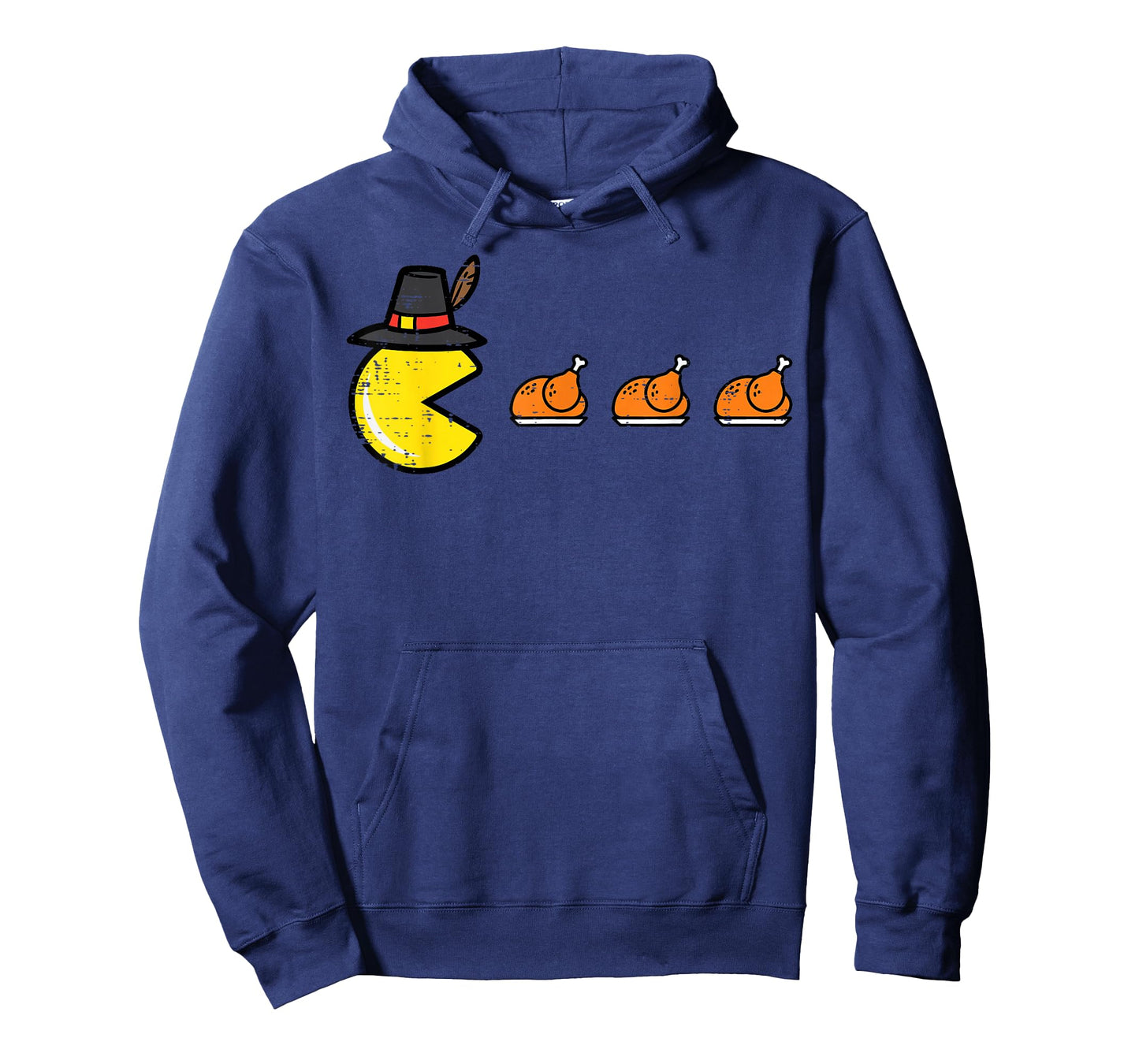 Thanksgiving Video Game Eating Turkey Gamer Men Women Kids T-Shirt
