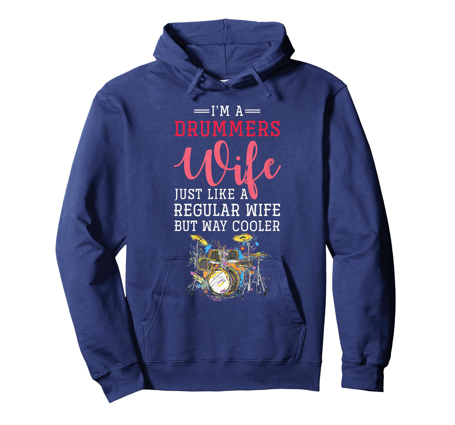 Funny Drummers Wife Valentines Day Gift Drums T-Shirt