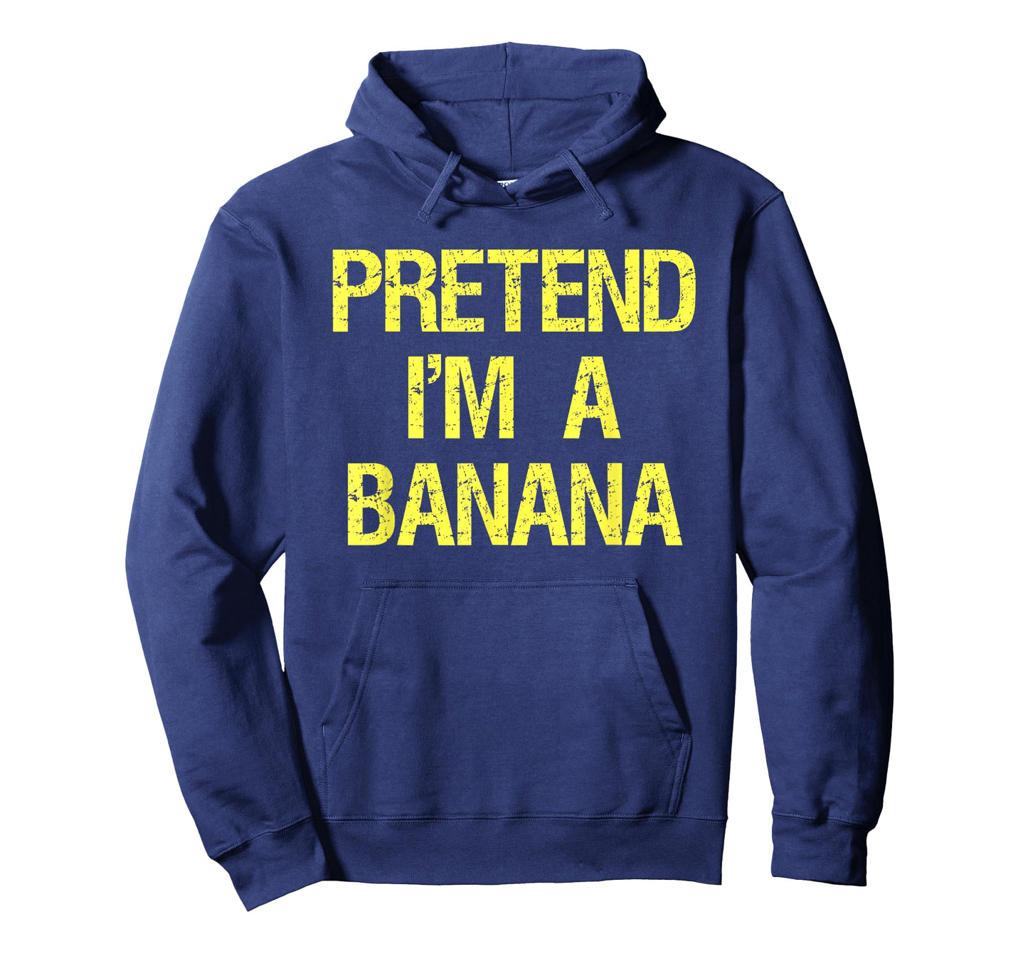 Pretend I'm A Banana Funny Lazy Halloween Costume Outfit T-Shirt
