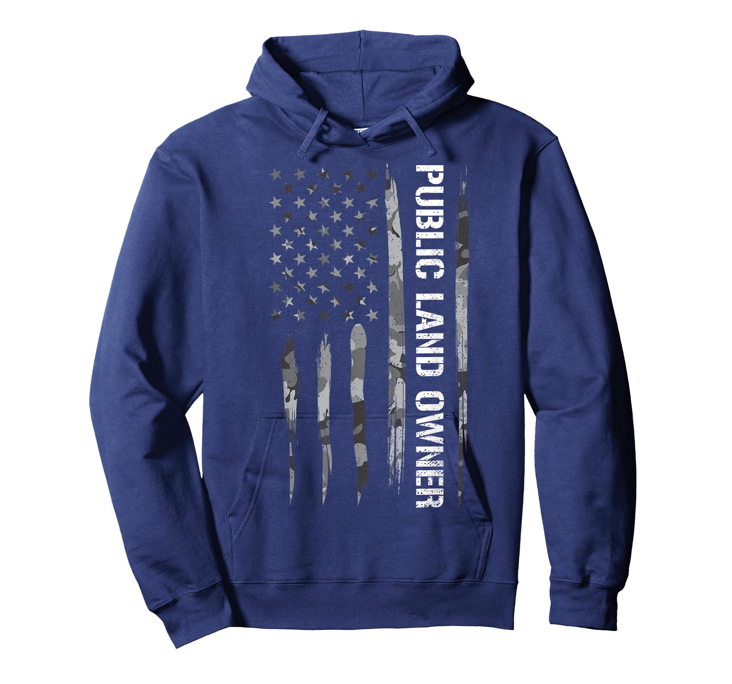 DesignsByJnk5 USA Public Land Owner American Flag T-Shirt - Unisex-Adults, Unisex-Kids, Black, Small, Short Sleeve, Crew Neck