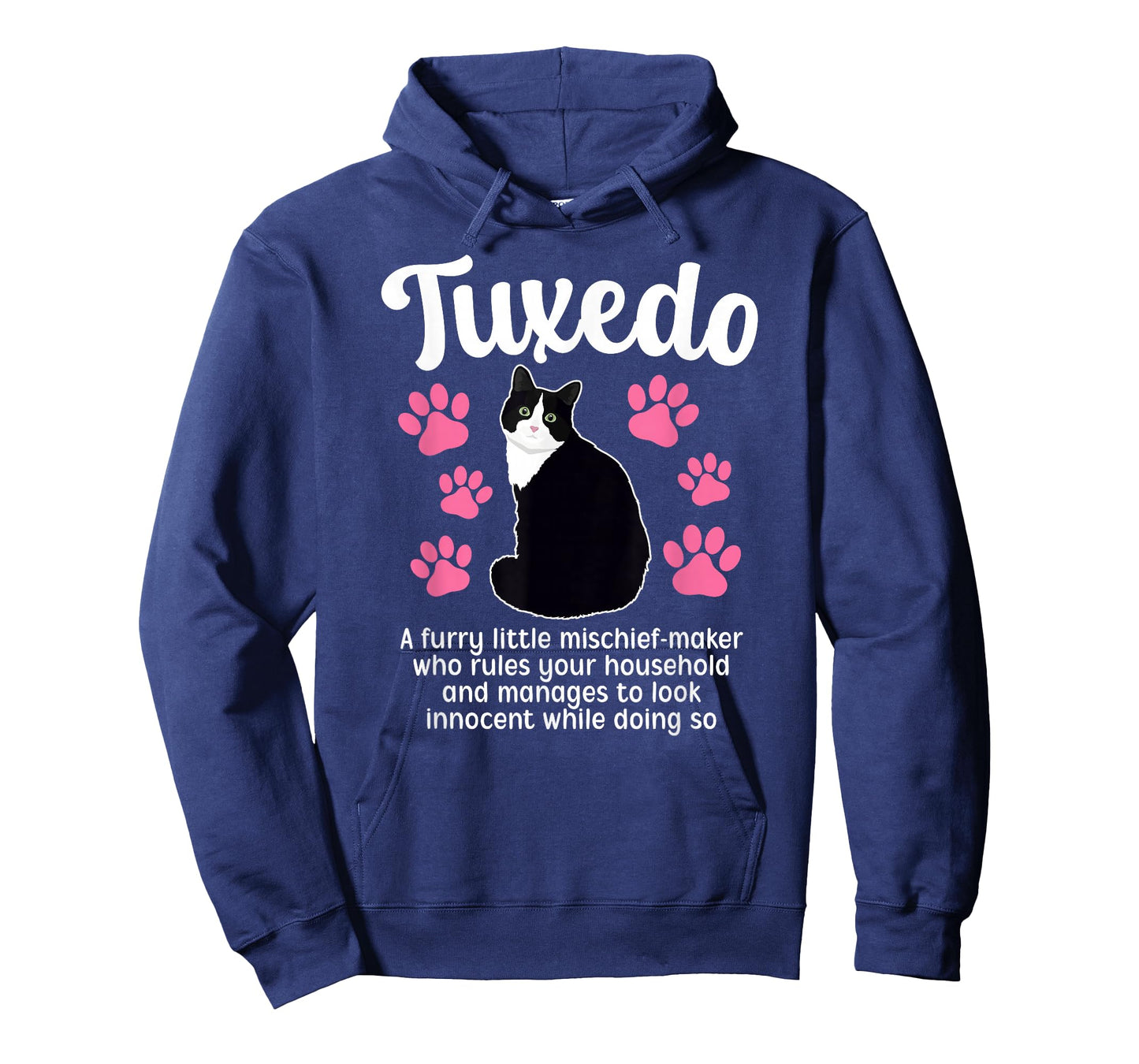 Tuxedo Cat Definition Tuxedo Cat Owner Tuxedo Cat Lover T-Shirt