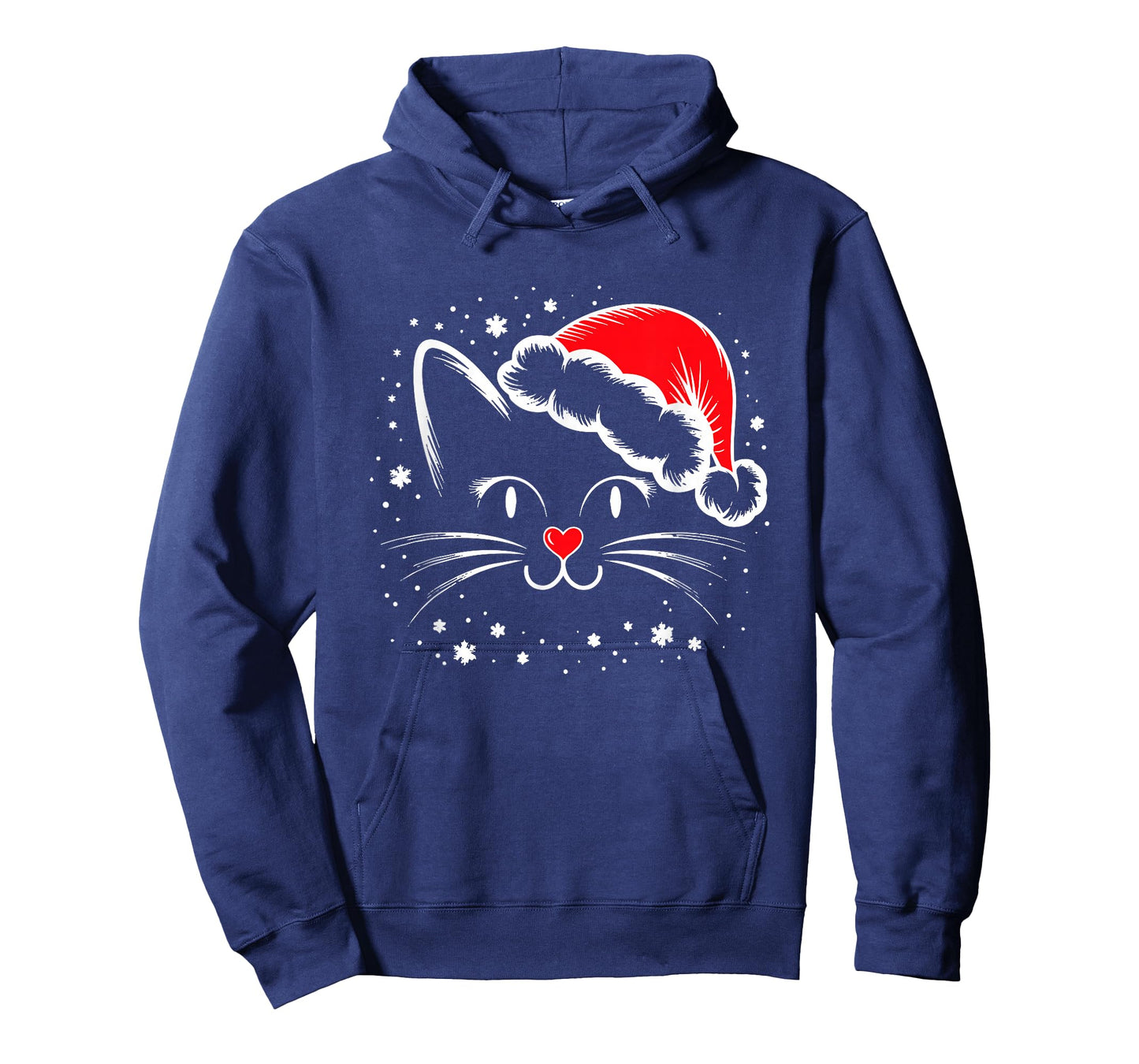Cute Santa Cat Lover Christmas Men Women Kids T-Shirt
