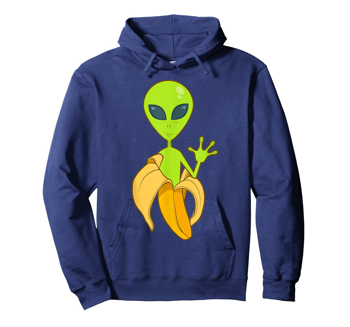 Alien in a Banana Extraterrestrial Roswell Funky Space T-Shirt
